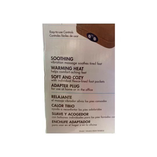 Body Innovations By Helen of Troy Soothing Foot Warmer
