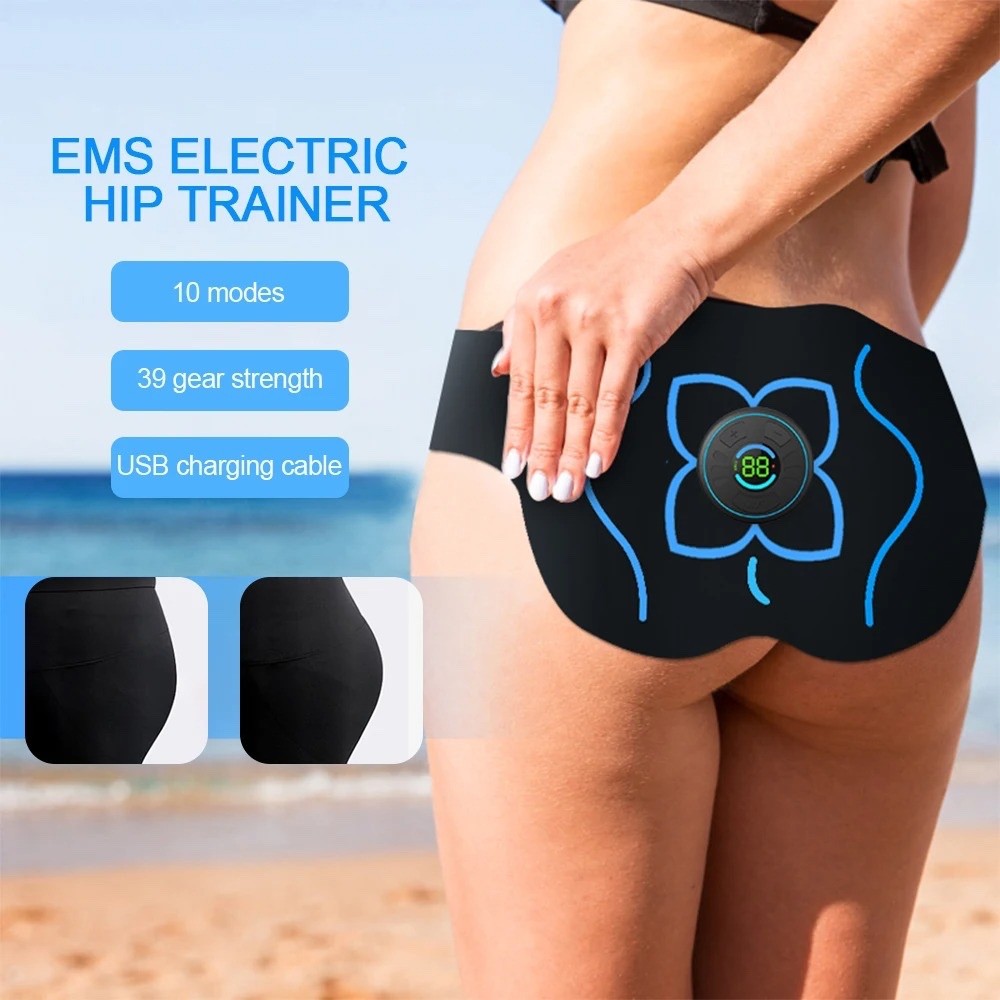 39-Level EMS Electric Hips Trainer Muscle Stimulator Peach Buttocks Shaper