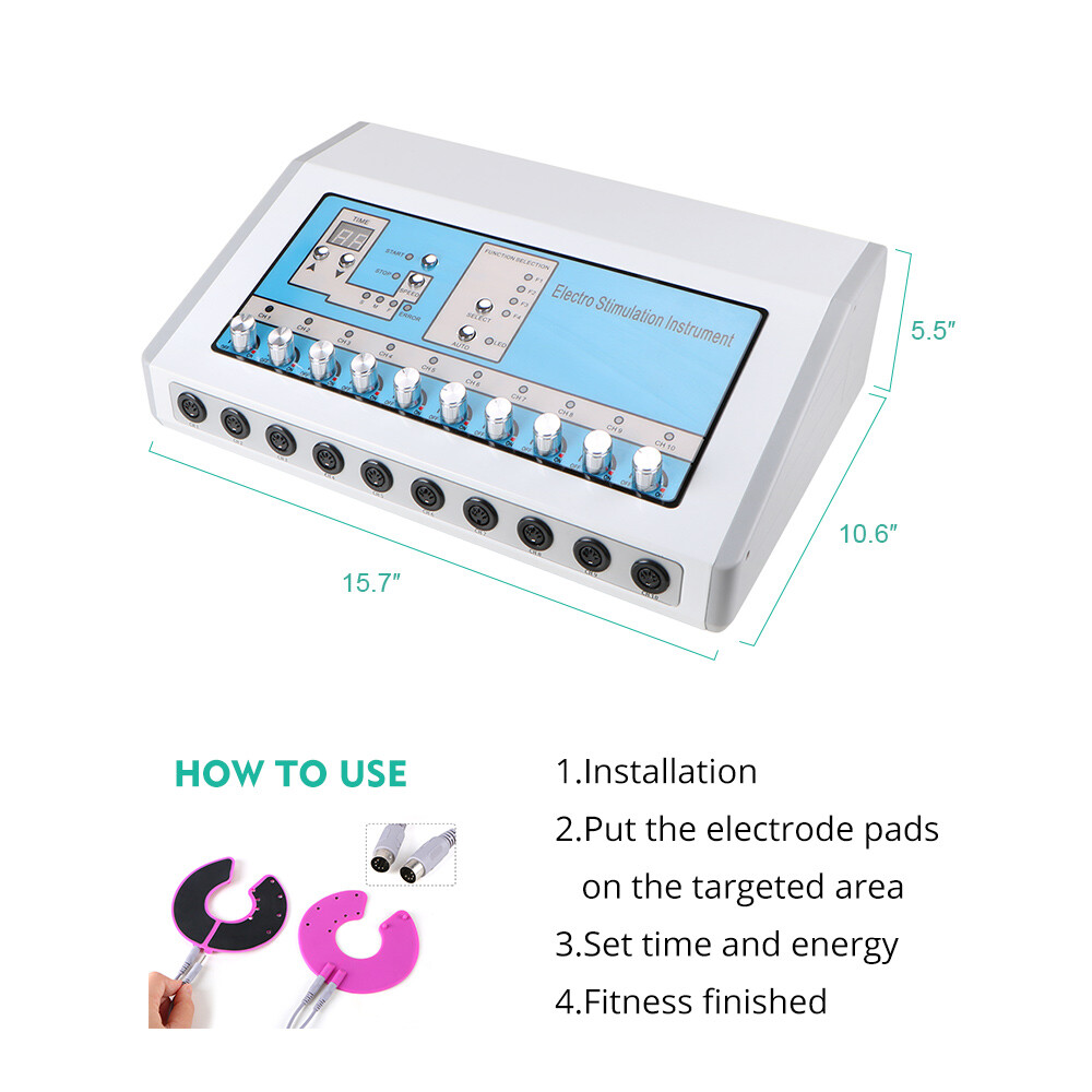 FOR PARTS 2 in1 EMS Microcurrent Muscle Stimulation Machine Muscle Training G1N