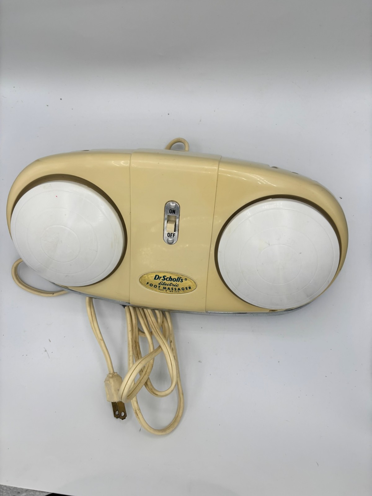 Vintage Dr. Scholl’s Electric Foot Massager 411 – Works 110V