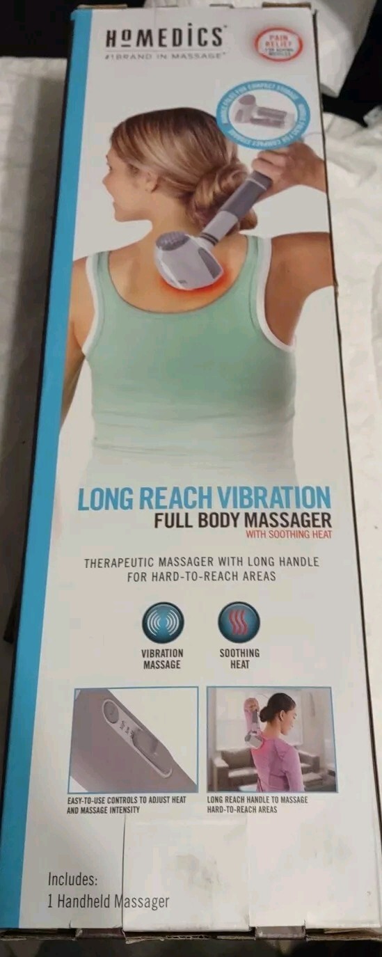 HOMEDICS FULL BODY MASSAGER WITH HEAT – MODEL HHP-227H-2 Tested Working