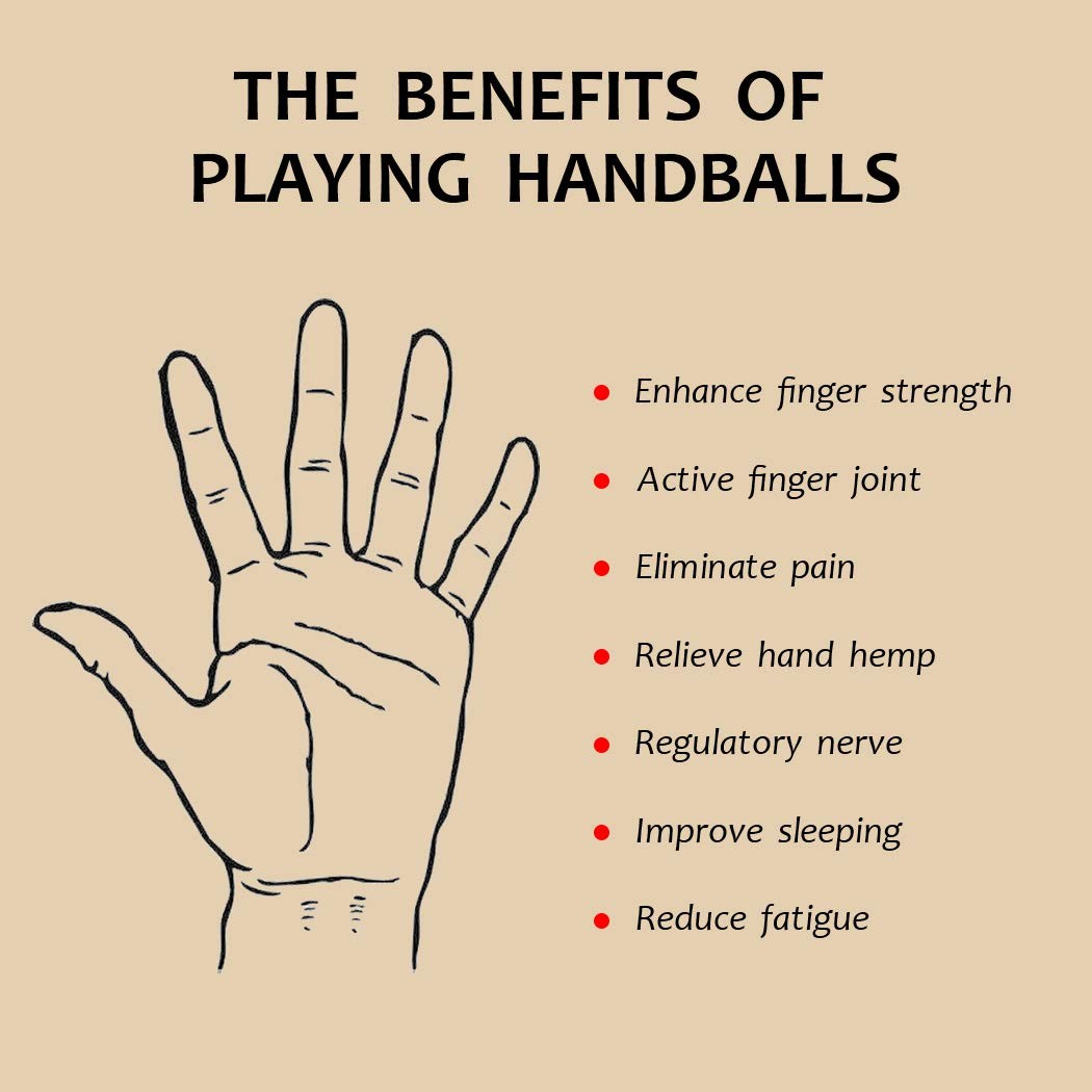 1.97» Chinese Baoding Balls Hand Exercise Massage Balls with Box Red Rose Pa…