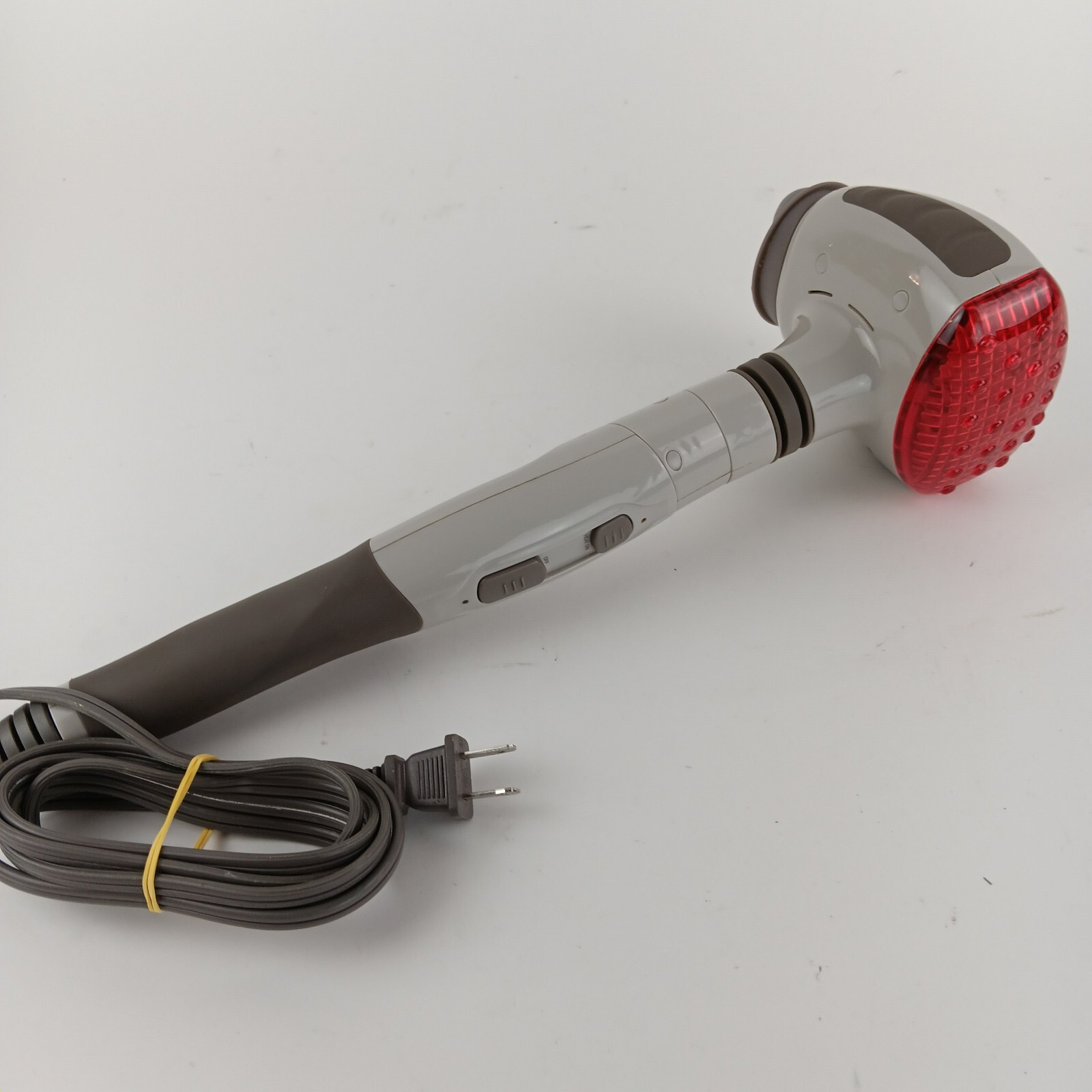 HoMedics Gray 14 Watts 120 Volts Handheld Massager With Heat Model HHP-230