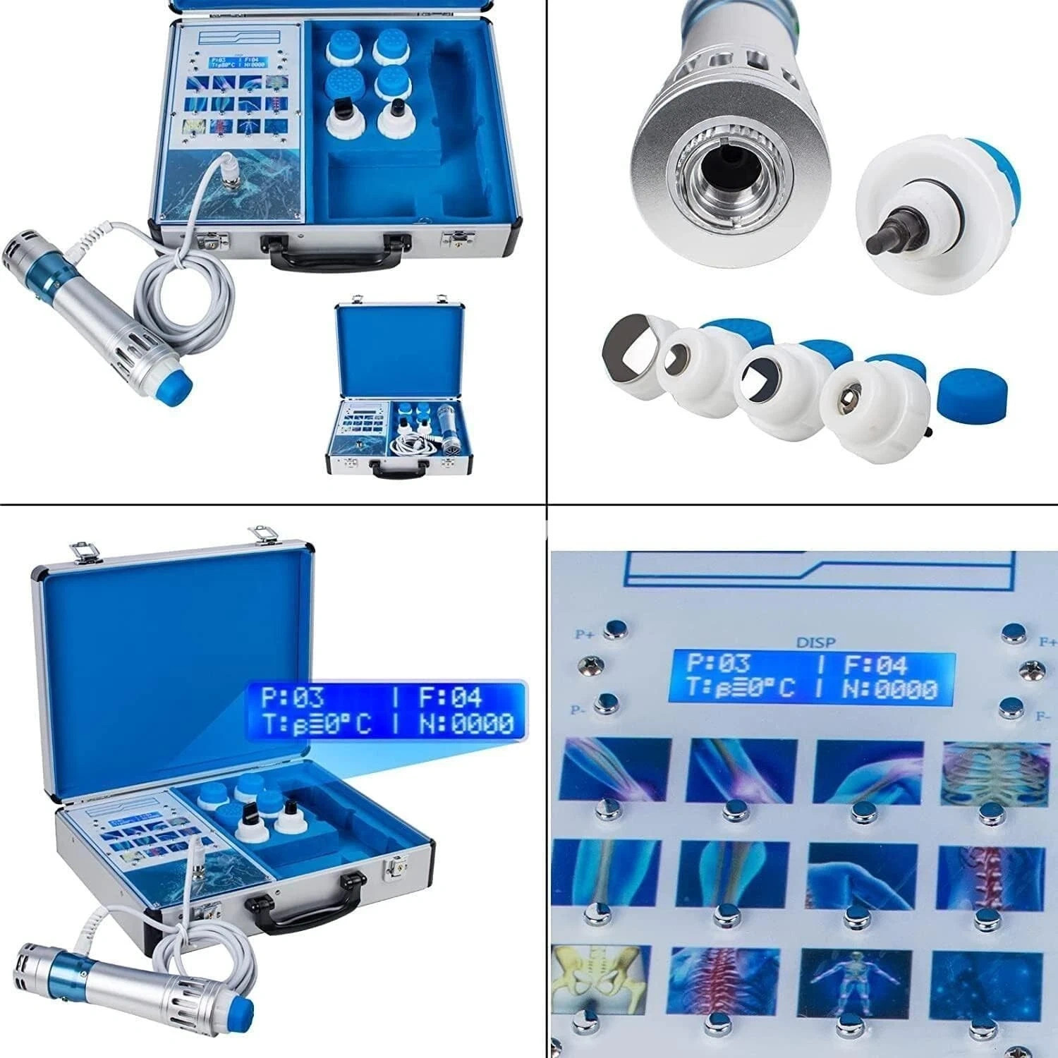 Portable Shockwave Therapy Machines Pain Relief Multi-Functional Body Massage