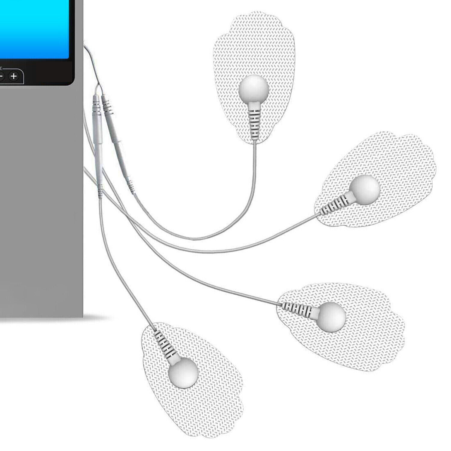 20PCS Snap On Electrodes Pads Massage Replacement Electrode Pads