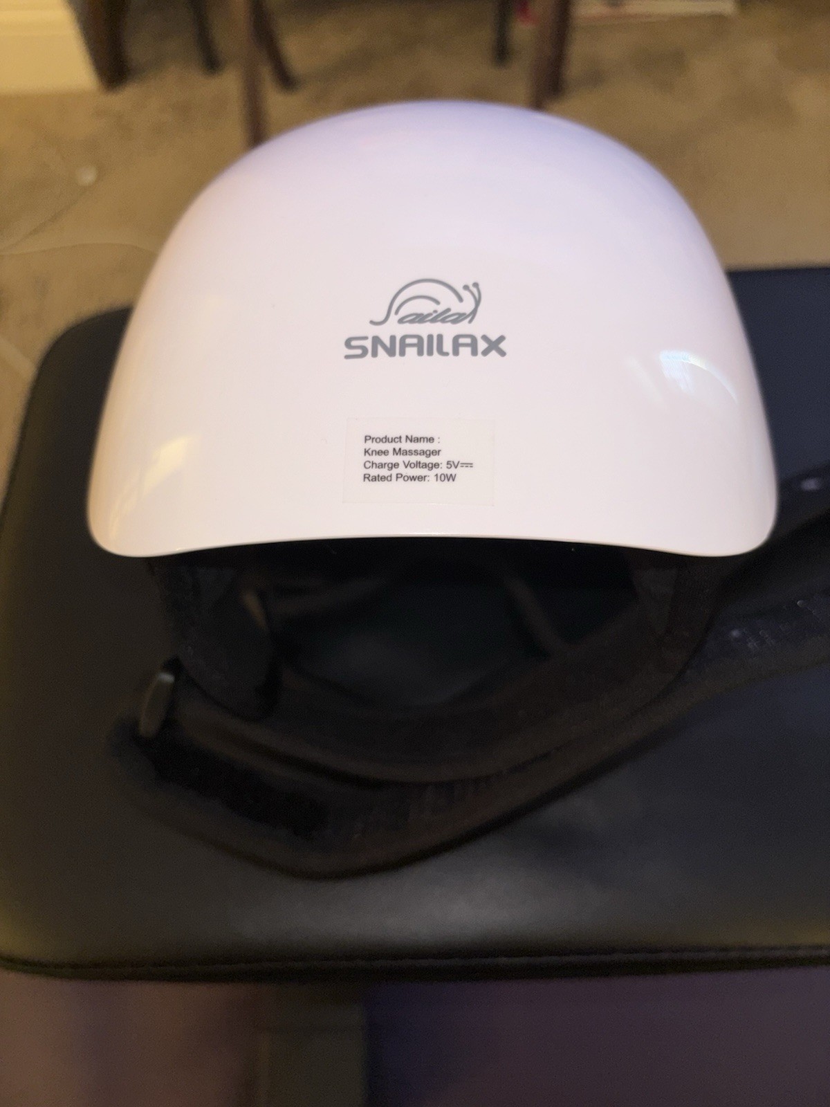 Snailax SL-530 Knee/Leg Massager Air Compression Heat USB 5V White/Black