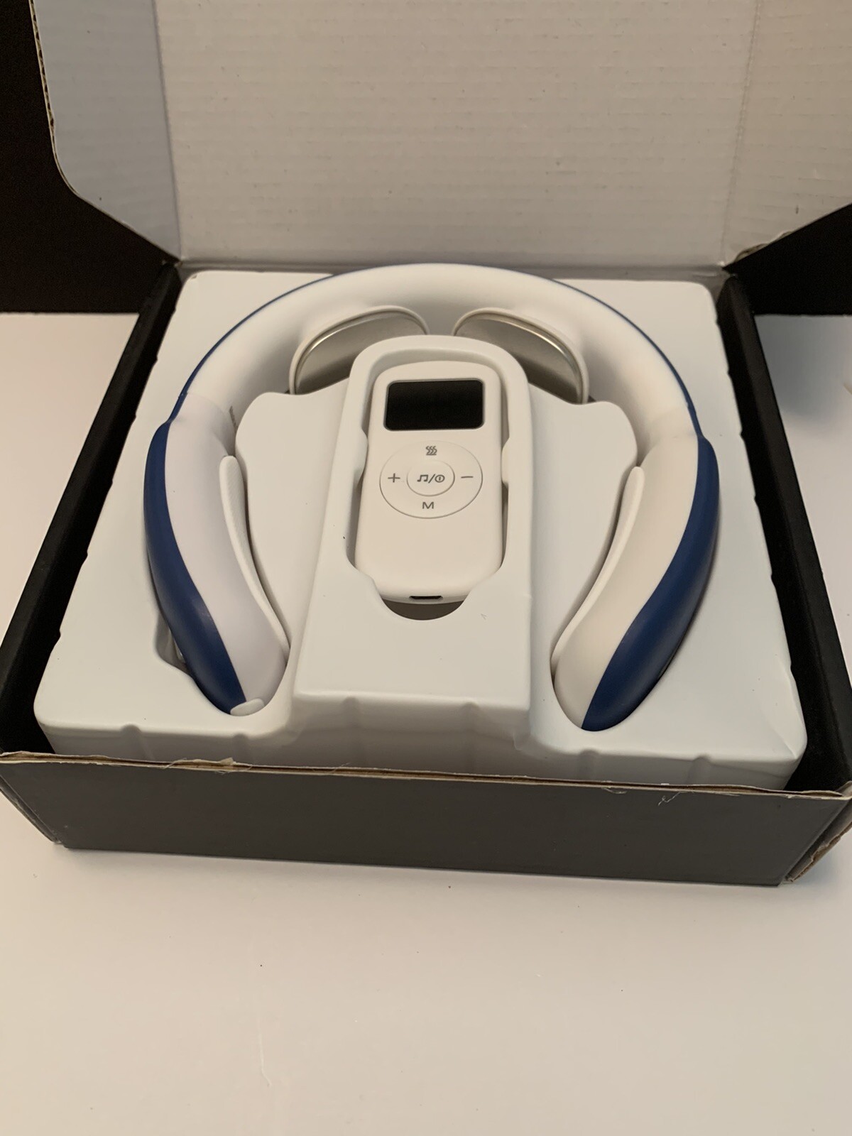 YuYaa Y0-3 unisex wihet neck massager Haet pulse vibration pain Relief machine