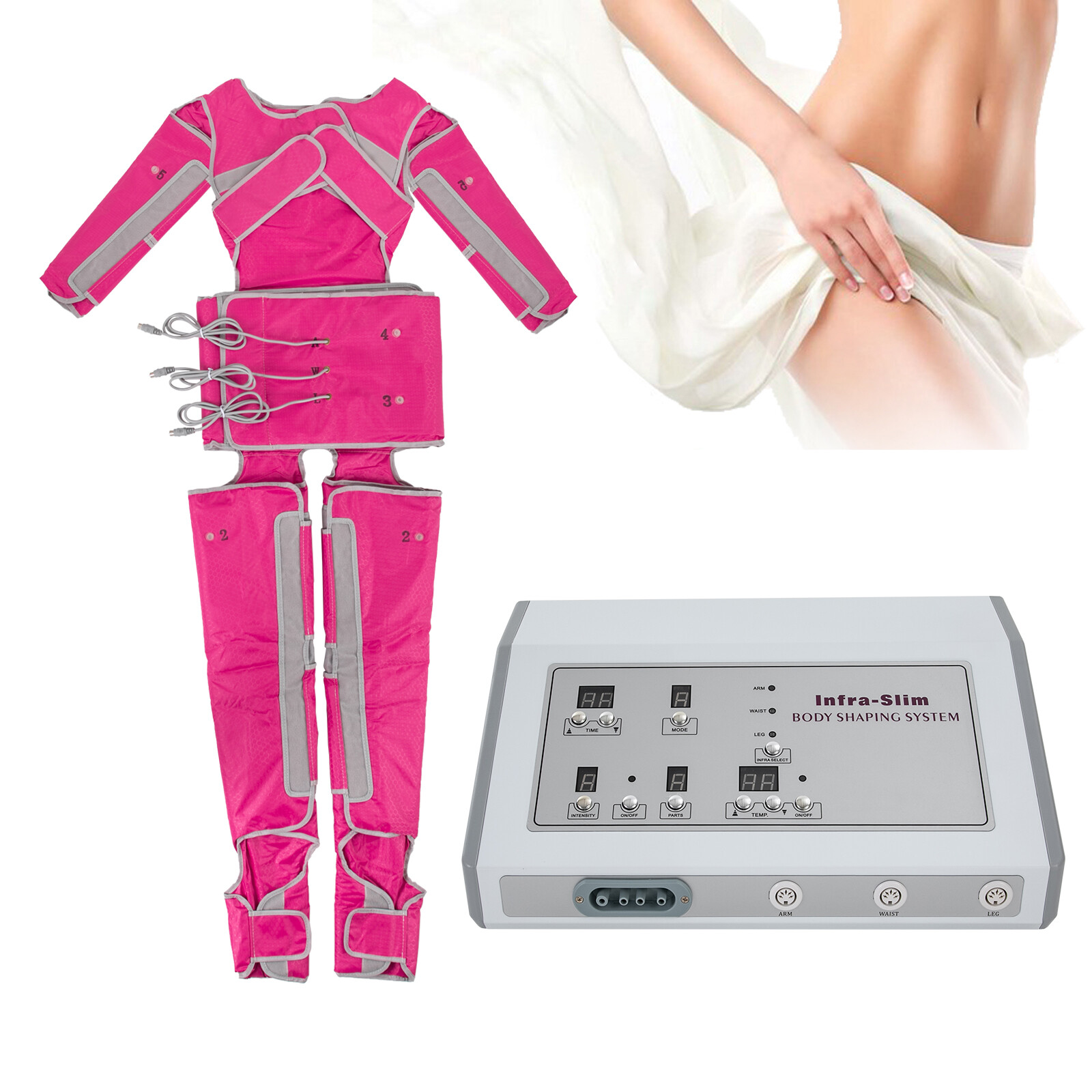 Air Pressure Lymphatic Drainage Pressotherapy Weight Loss Slimming Machine SPA