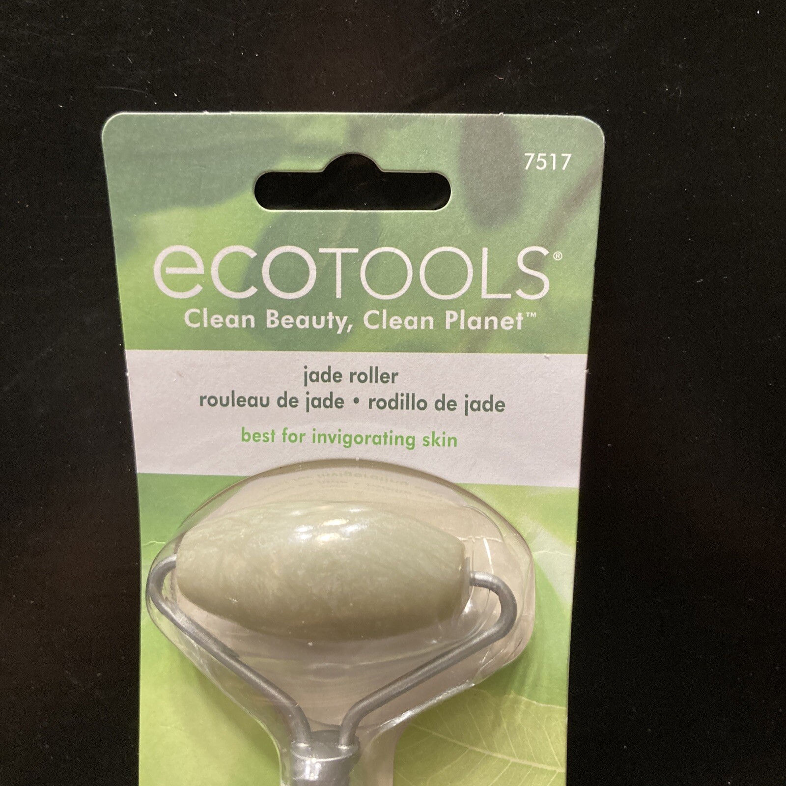 Eco Tools Jade Roller to Invigorate and Gently Massage Skin 100% Jade NEW