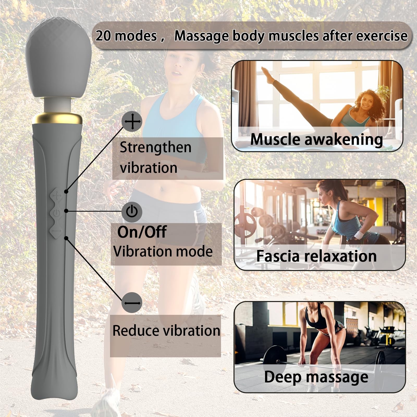 Smmgqeee Personal Massager – Travel – Quiet – Handheld Cordless Massager Rela…