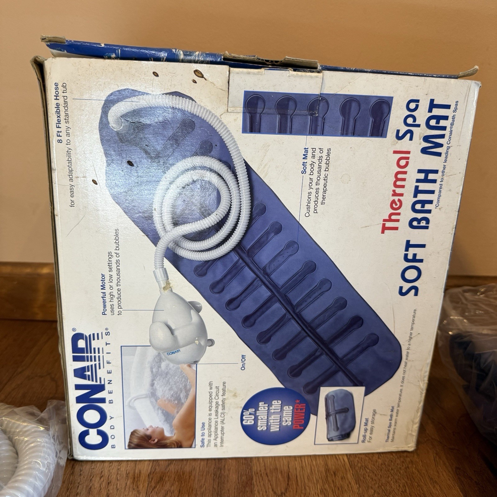 CONAIR BODY BENEFITS THERMAL SPA SOFT BATH MAT Tub Massager Model: MBTS2N
