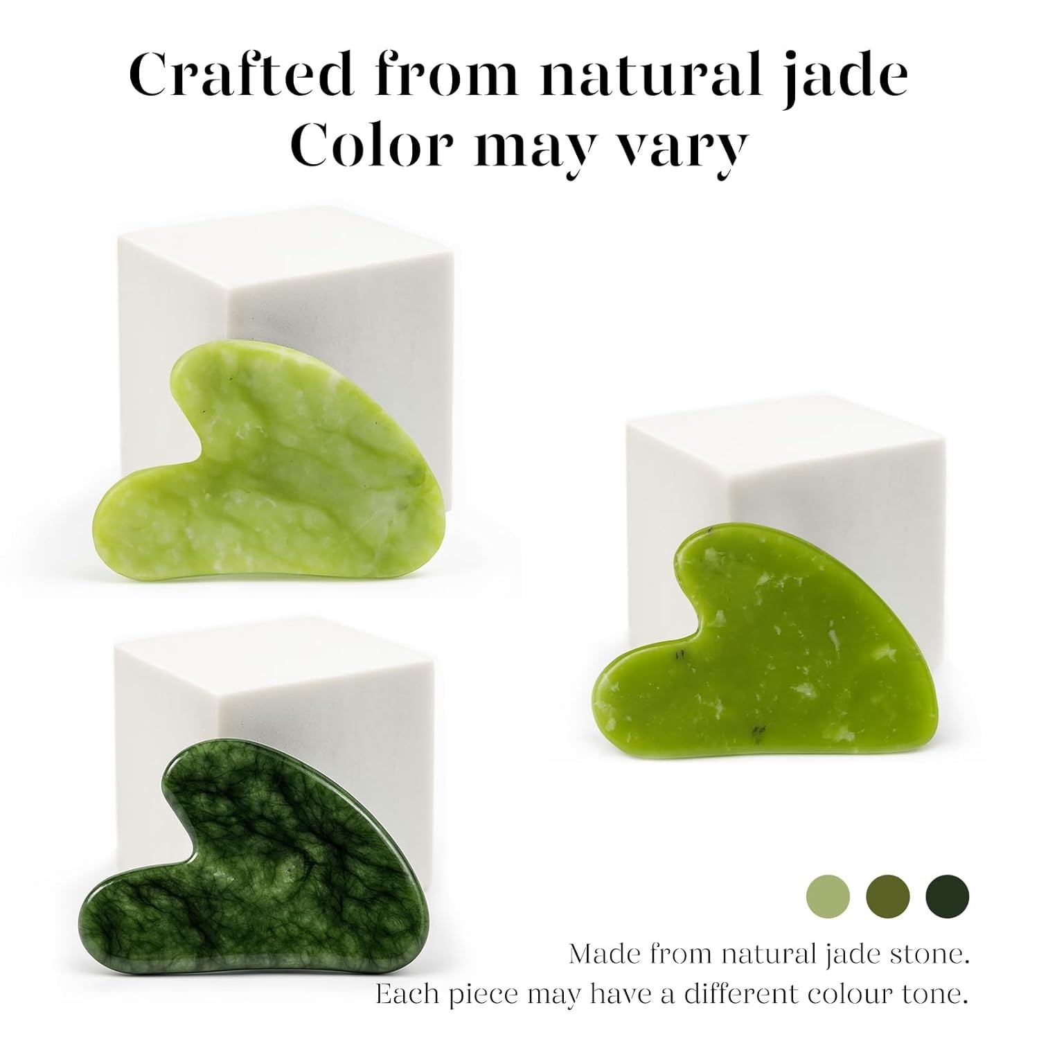 Xiuyan Jade Gua Sha Facial Tool – Relaxation & Sculpting for All Skin Types