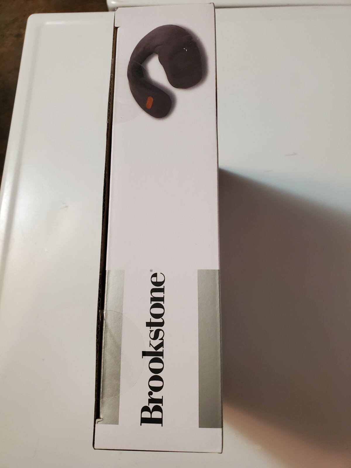 Brookstone Weighted Neck Wrap With Wireless Speaker Eucalyptus Infused Salt
