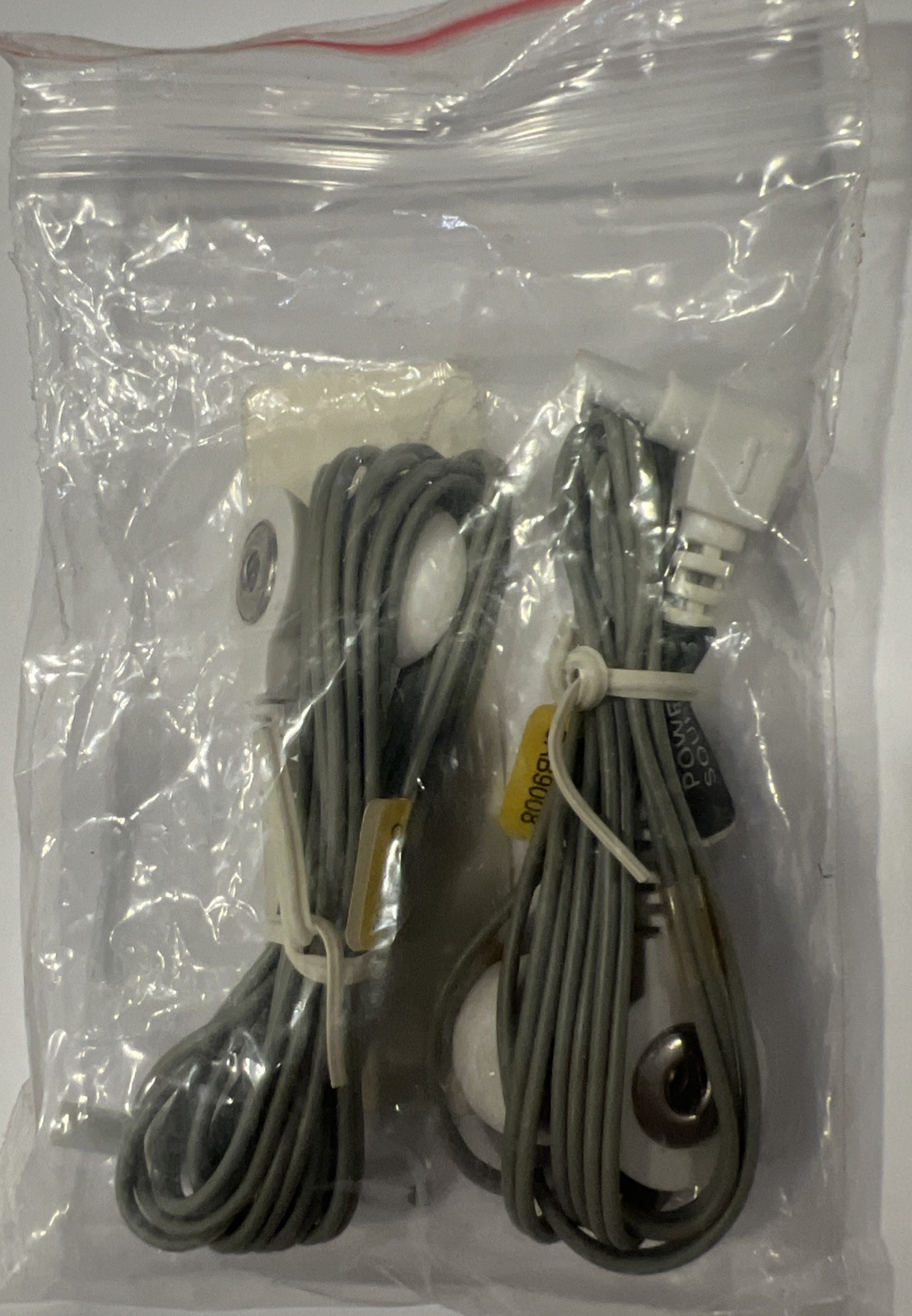 Durable TENS Lead Wires 2.35mm Shielded Plug TENS to 3.5mm Snap Electrode Wires
