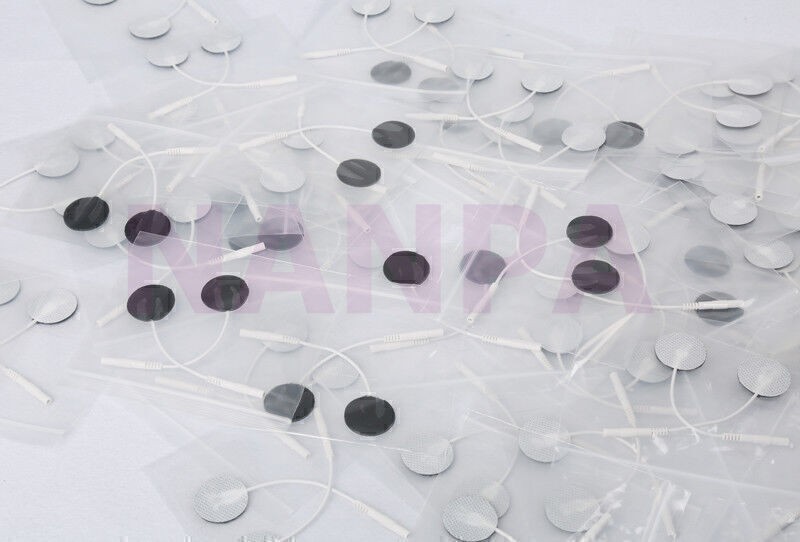 50 Pairs Round Replacement Microcurrent Electrodes For Body Toning Body Slimming