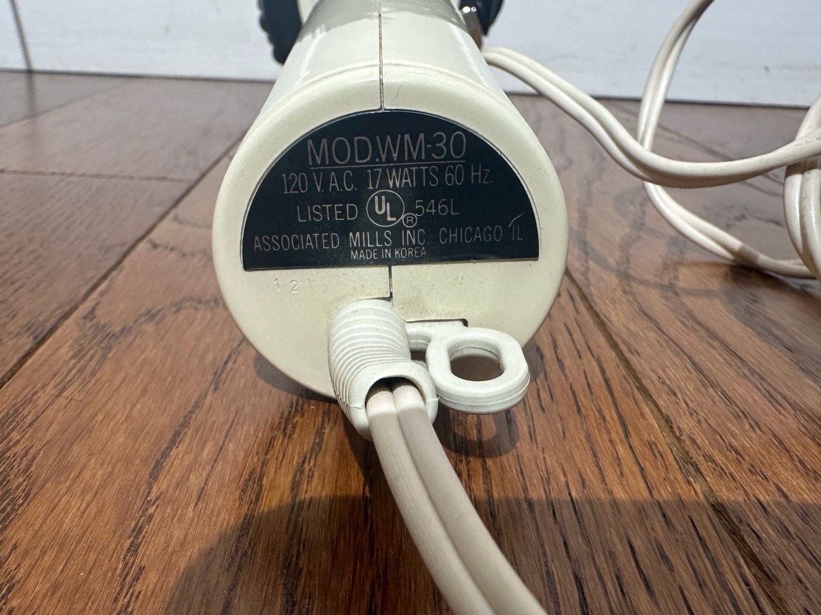 Vintage Pollenex Power Massage High-Intensity Massager with Heat Model WM-30