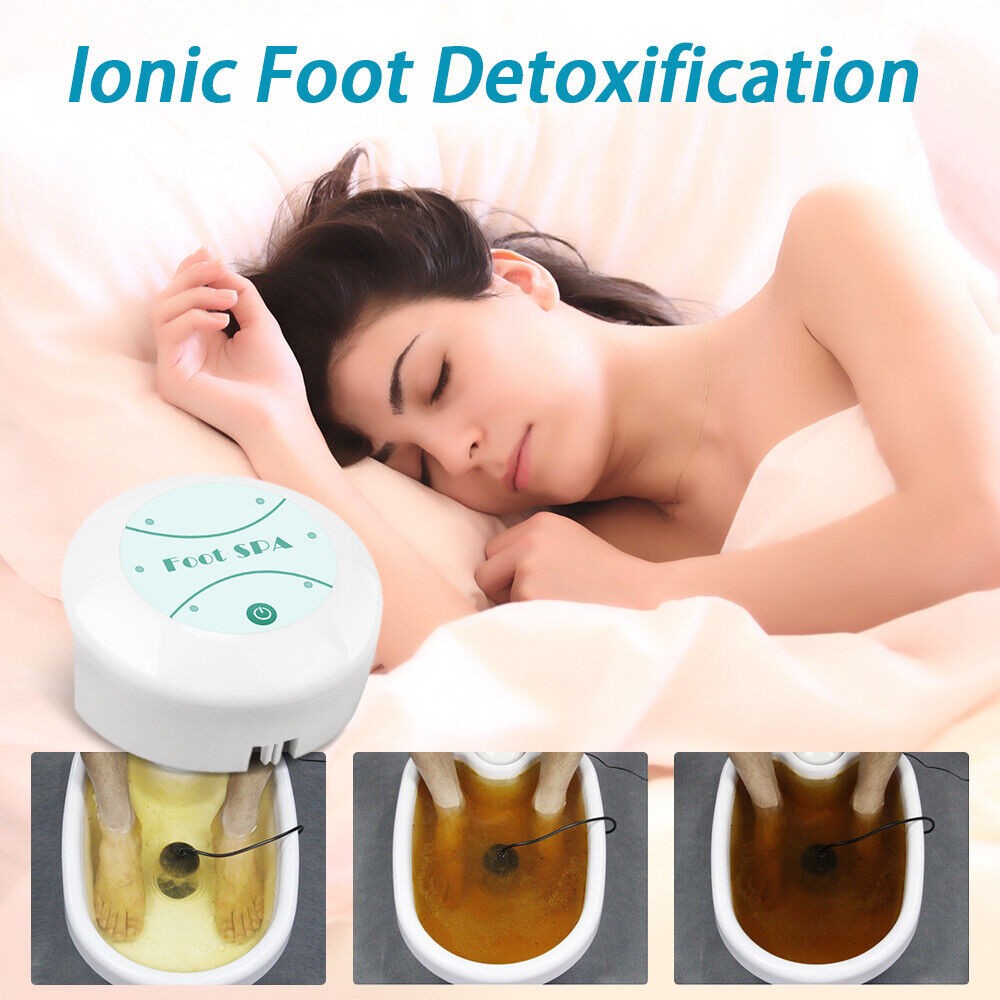 Reusable Ionic Foot Bath SPA Detox Therapy Aqua Body Health Care Toxins Remove