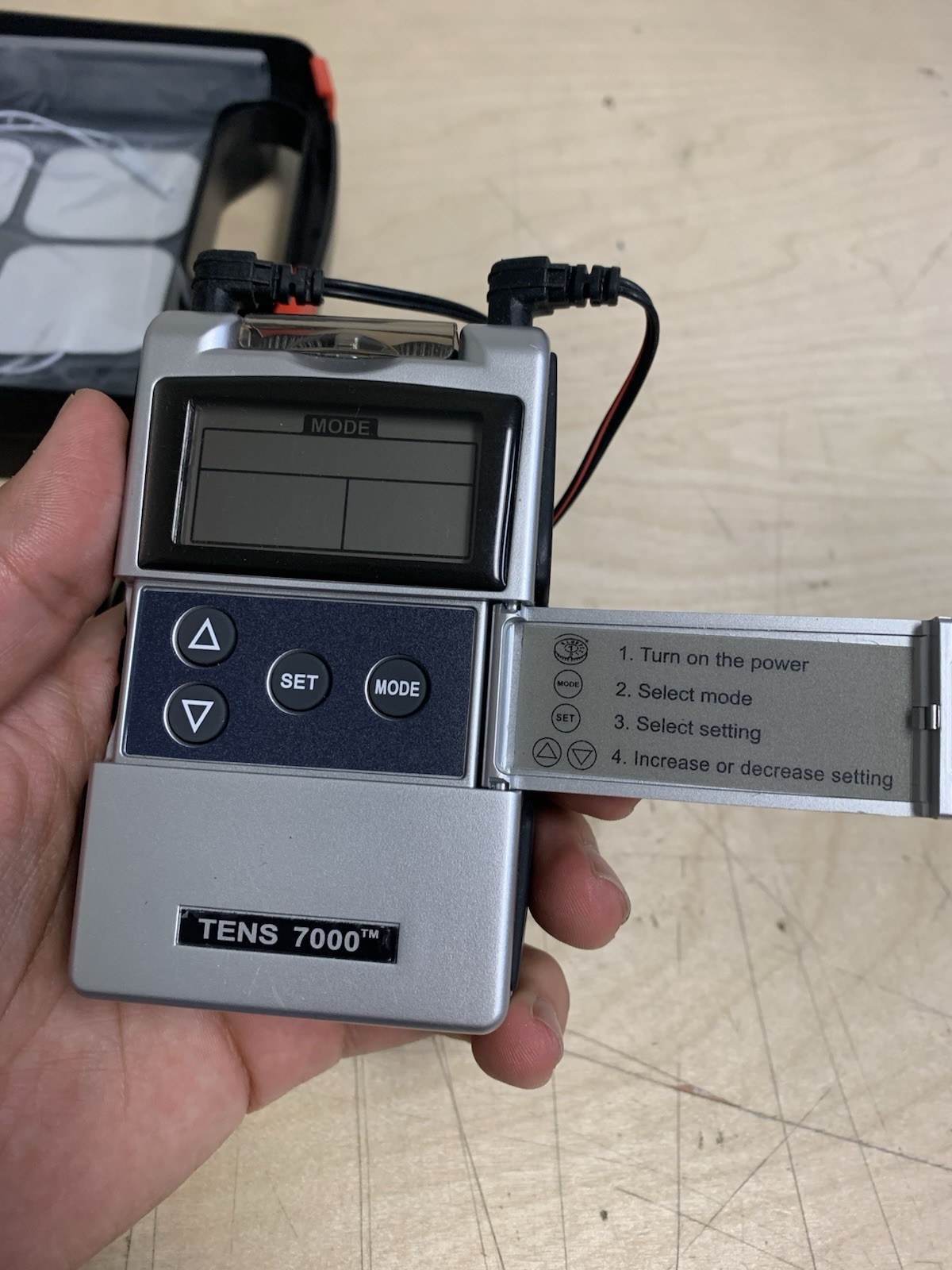 TENS 7000 Digital TENS Unit with Accessories