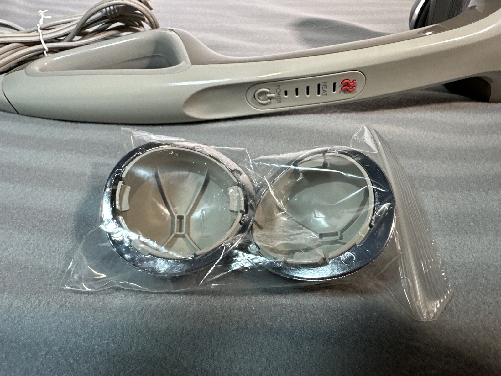 Homedics Dual Node Percussion Massager With Heat Model HHP-351H COMPLETE