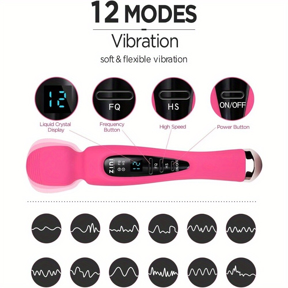 Personal Full-Body Massage for Women: Auto Multi-Speed Neck & Shoulder -pink