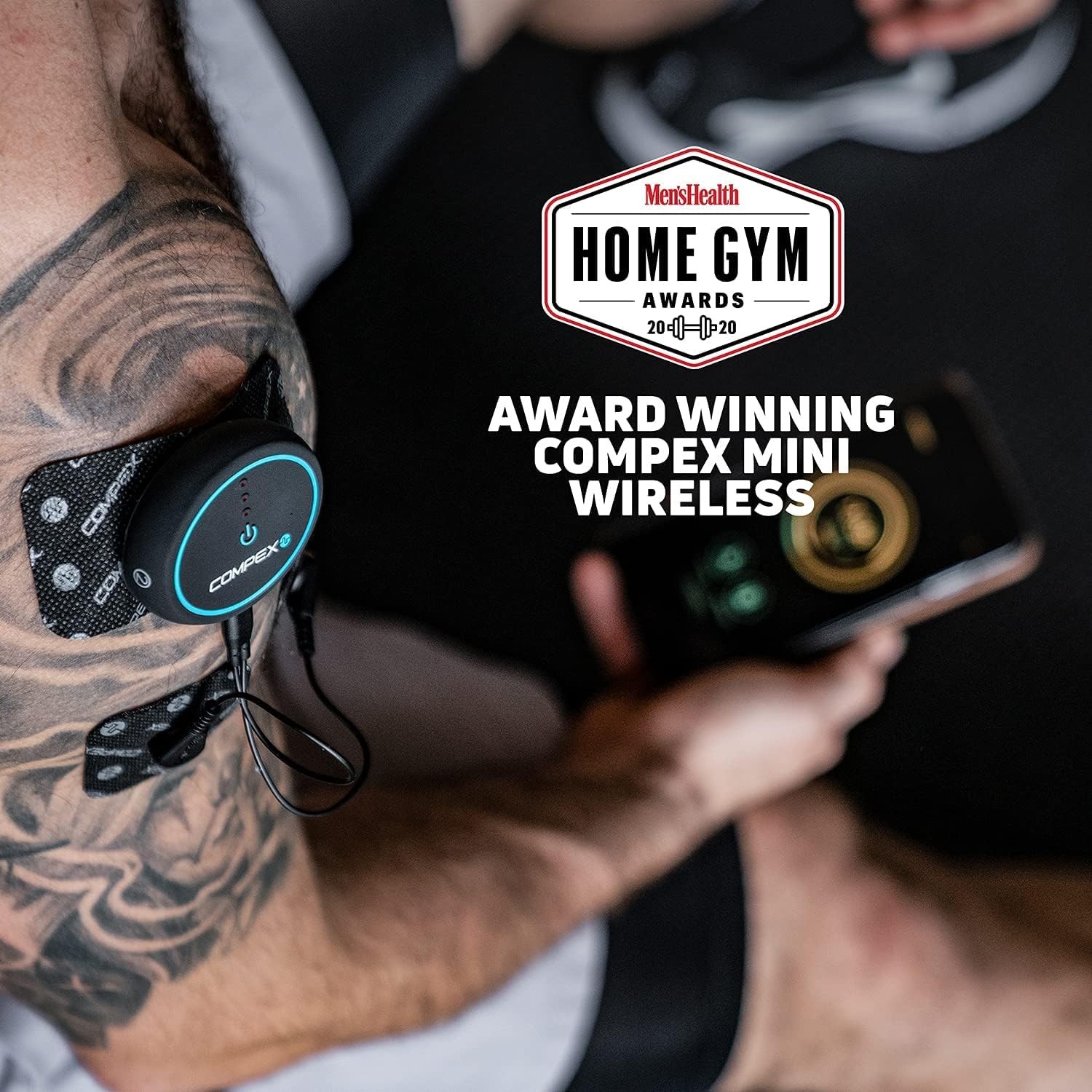 Compex Mini Wireless Electric Muscle Stimulator EMS with Tens