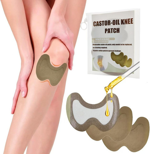 30pcs Castor Oil Patches for Knees, Pack Wrap, Specially Designed…