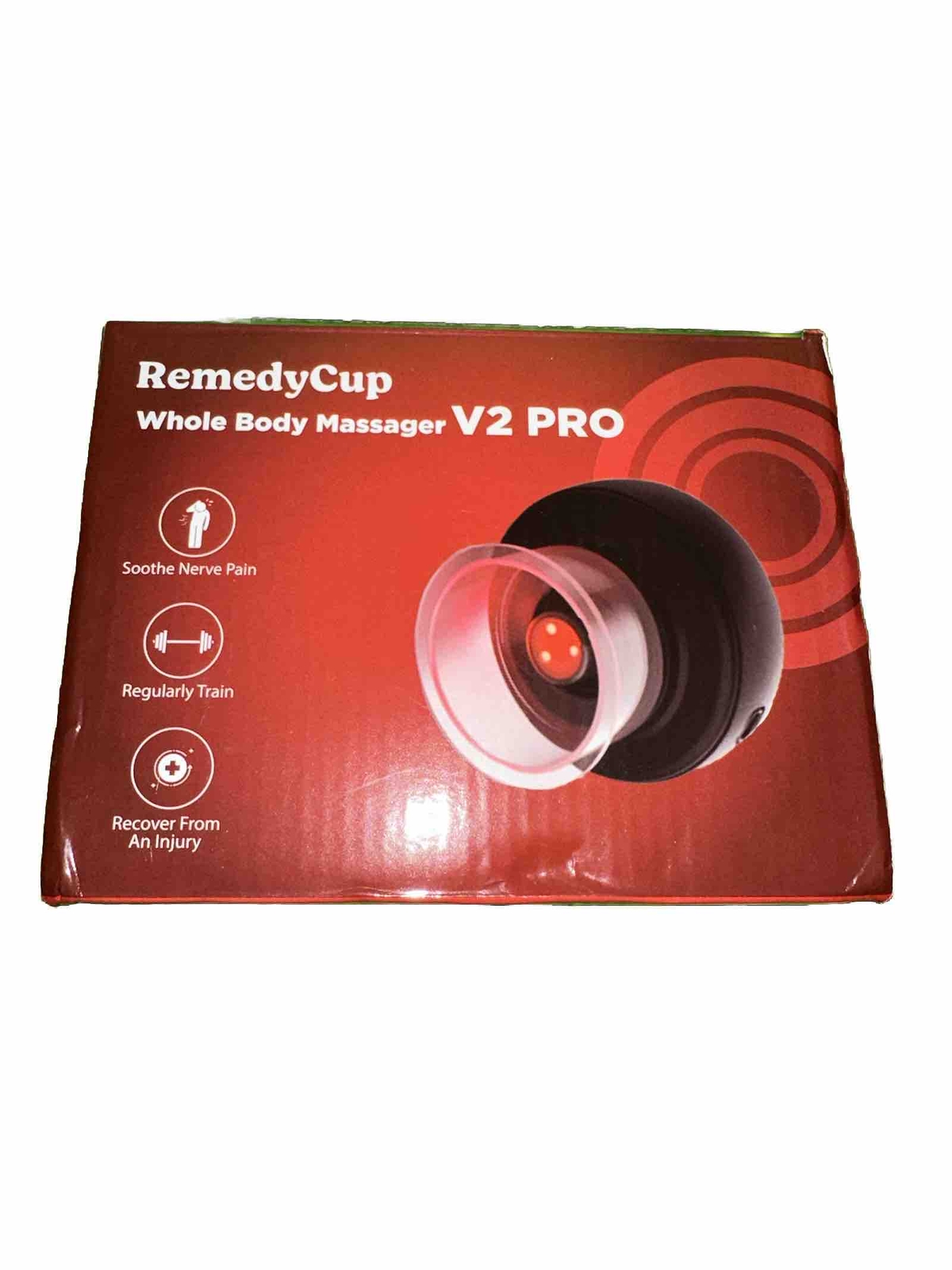Remedy Cup Whole Body Massager V2 PRO Cupping Therapy Soothe Nerve pain