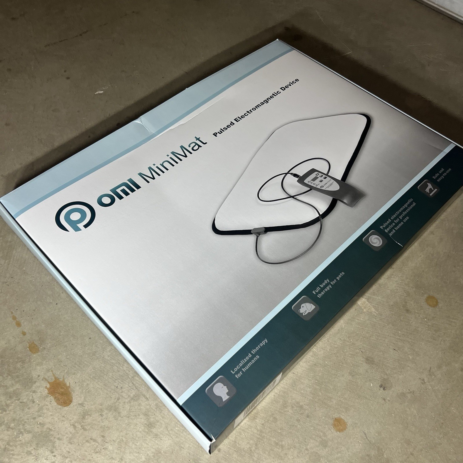 OMI MiniMat PEMF Therapy Mat Pulsed Electromagnetic Device Portable Home Use