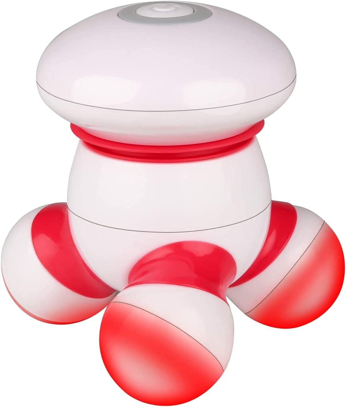 Mini Handheld Massager, Portable Vibrating Body Massager with LED Light for Hand