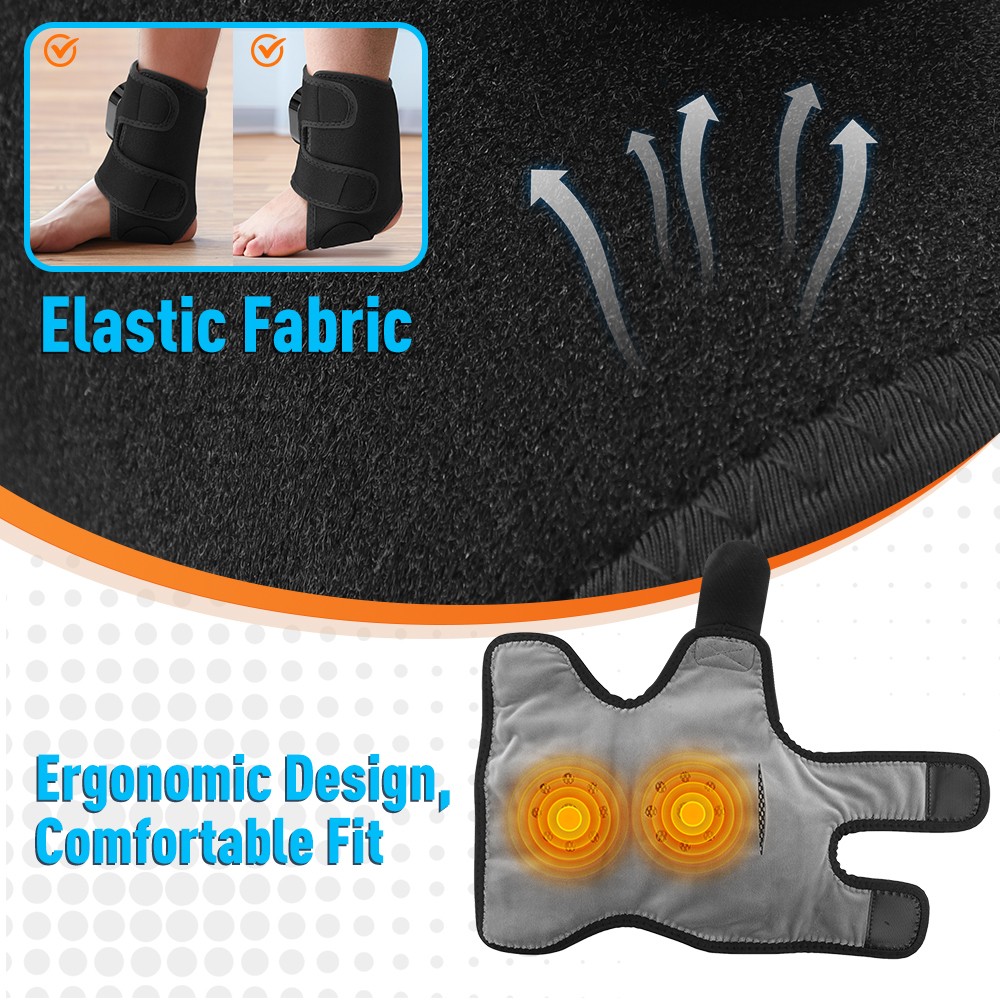1/2PC Foot Renew Massager for Neuropathy 3-in-1 Cordless Foot and Ankle Massager