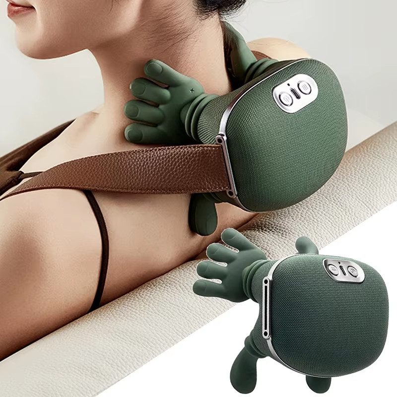 2026 Bionic Neck Shoulder Massager N7 Kneading Massager Shawl 3-Level Modes Neck