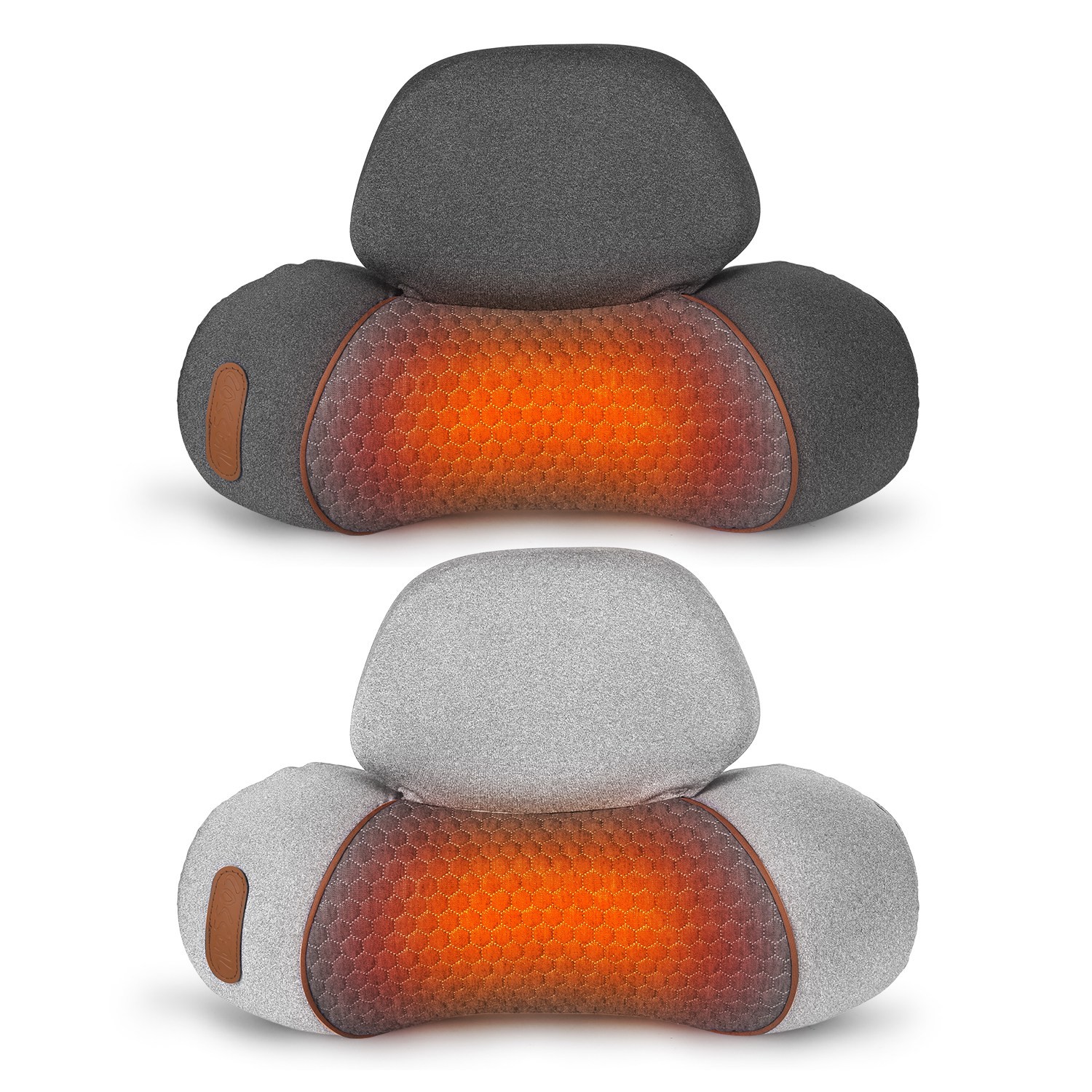 Back Massager w/ Heat, Neck Back Massager for Deep Tissue
