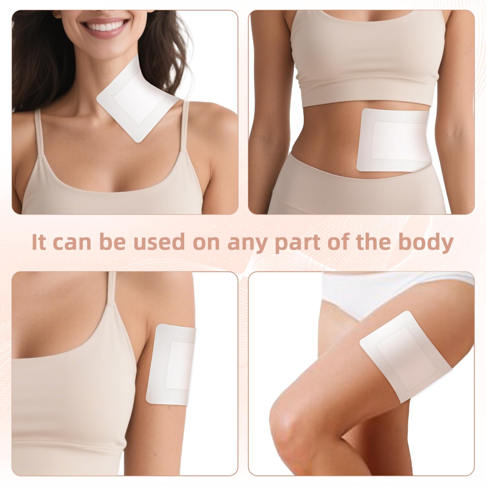30Pcs Castor Oil Pack Wrap, Organic Cotton Castor Oil Belly Button Patch, Por…