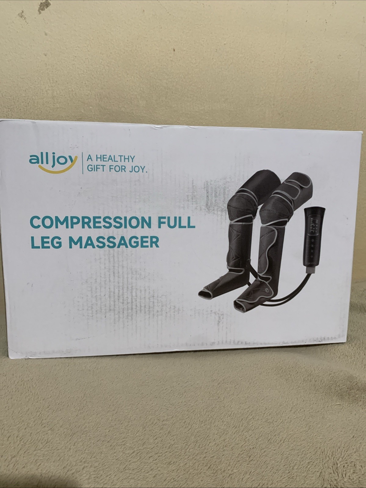All Joy Compression Full Leg Massager with Heat Therapy / Open Box