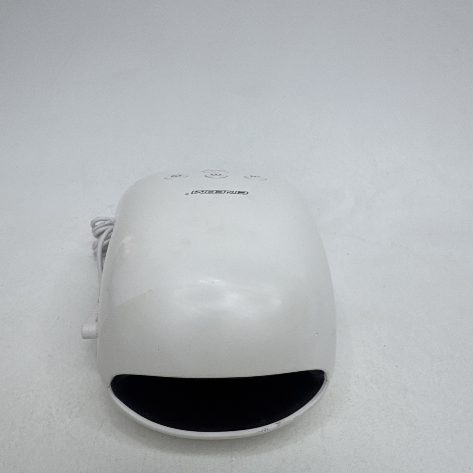 Cincom White Black Cordless Rechargeable Portable Hand Massager Heat Therapy