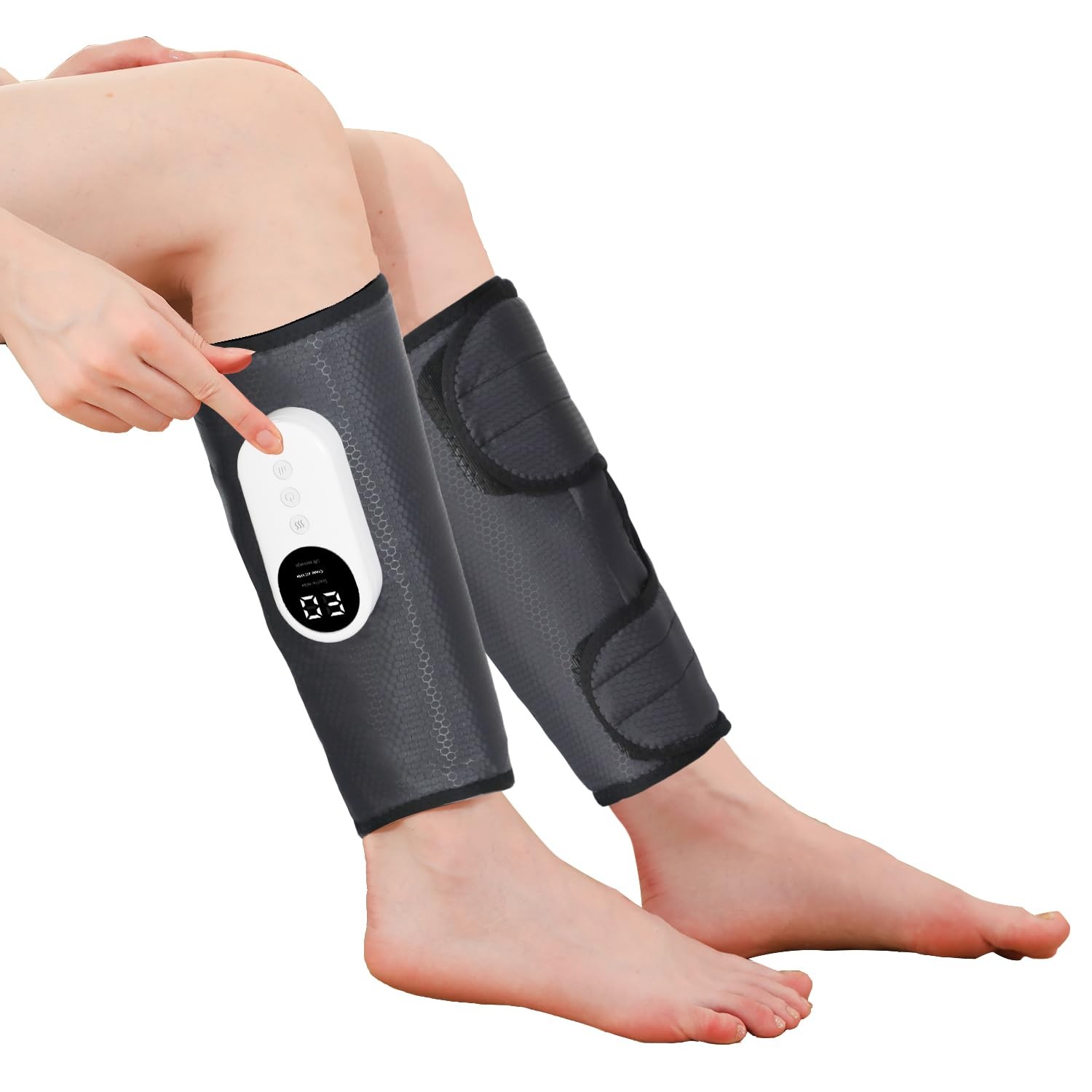 Leg Massager for Circulation and Pain Relief, Calf Air Compression Massager w…
