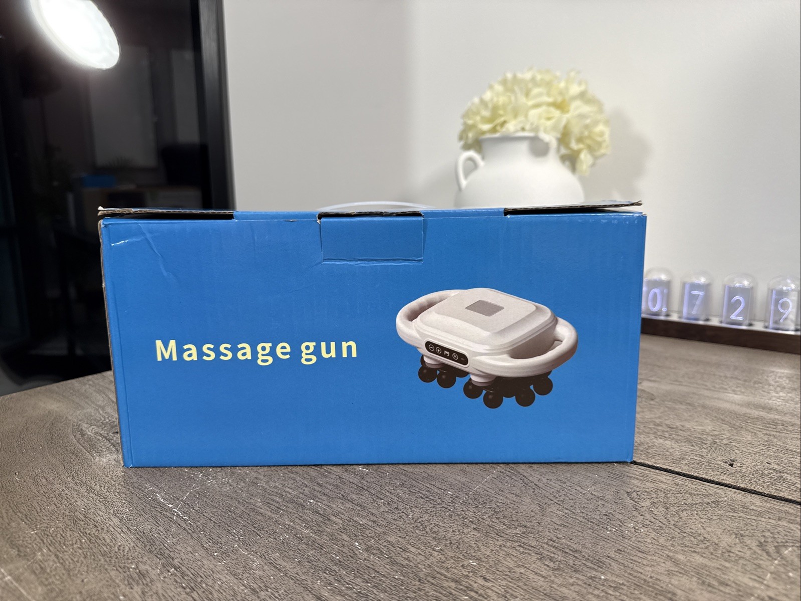 16 Head Massage Gun Deep Tissue Percussion, 9 Modes/Intensities, 2000mAh
