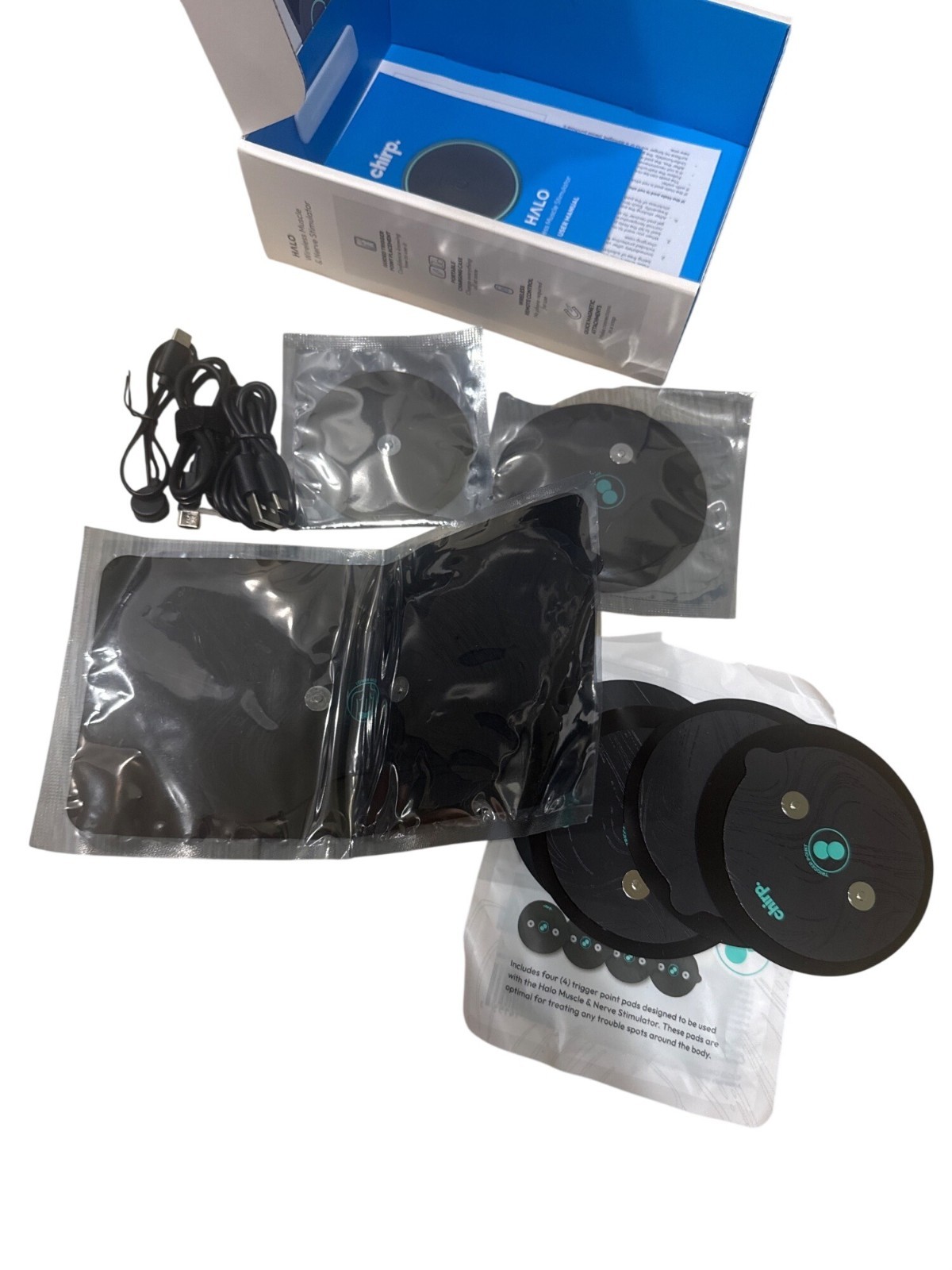 Chirp Halo Wireless Muscle Stimulator – Portable EMS Device