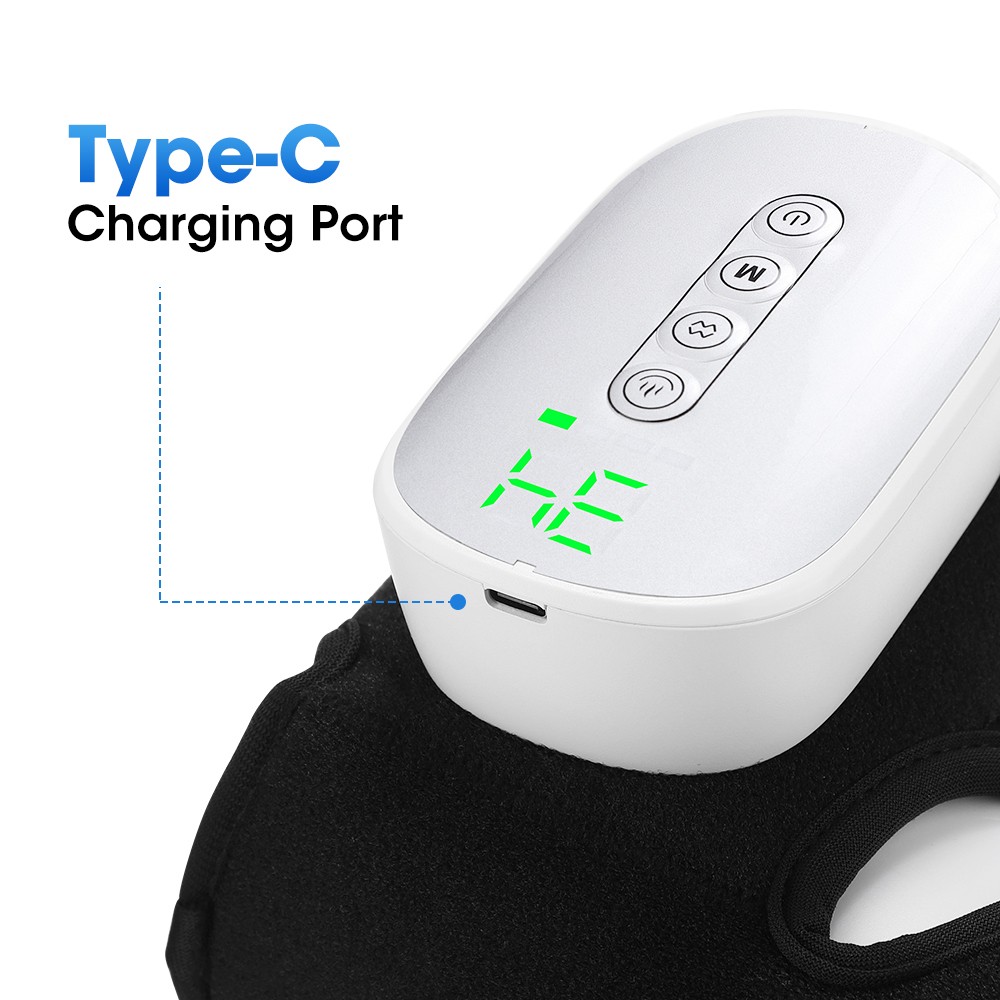 2/1Pc Air Compression Foot Ankle Massager for Pain Relief 4 Heating 3 Vibration