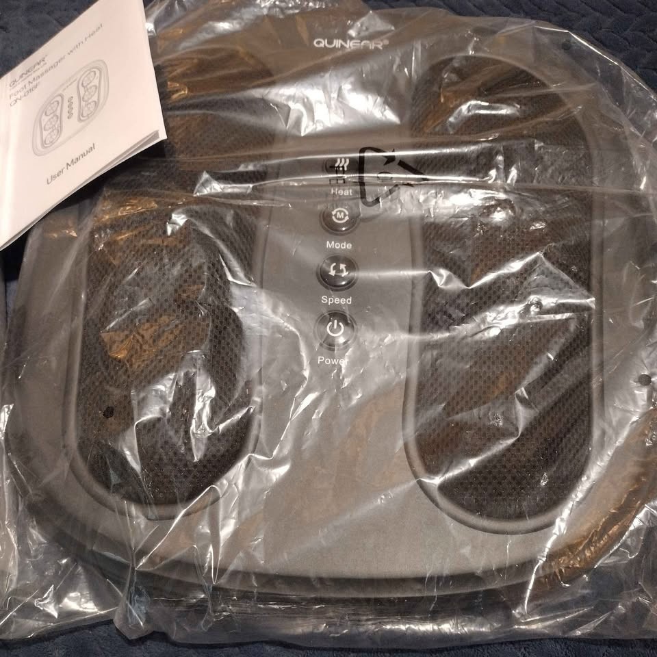 Shiatsu Foot Massager w/ Heat Deep Kneading Foot Massage Machine