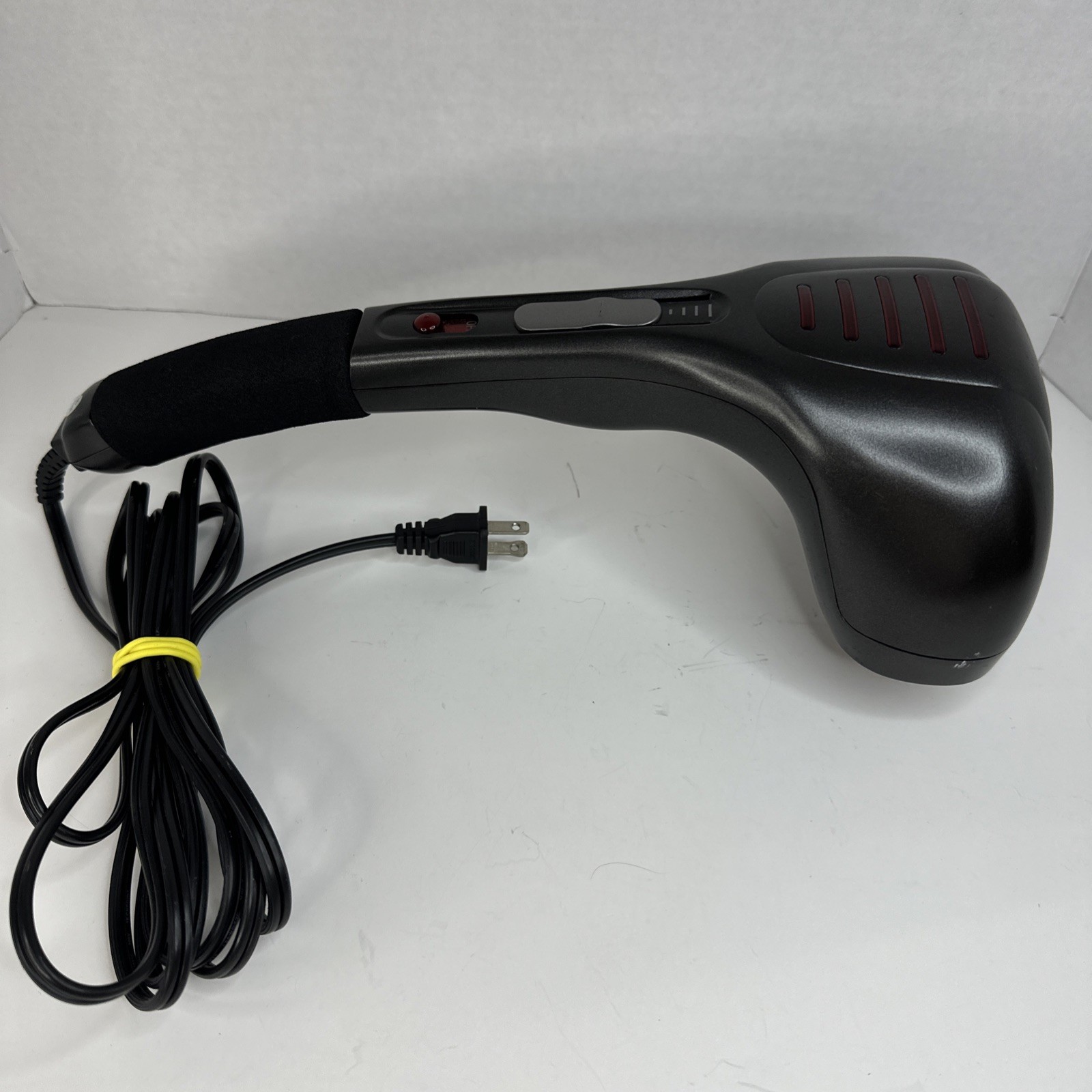 HOMEDICS Percussion Massager Vibrator Dual Head Handheld Full Body Heating PA-1H