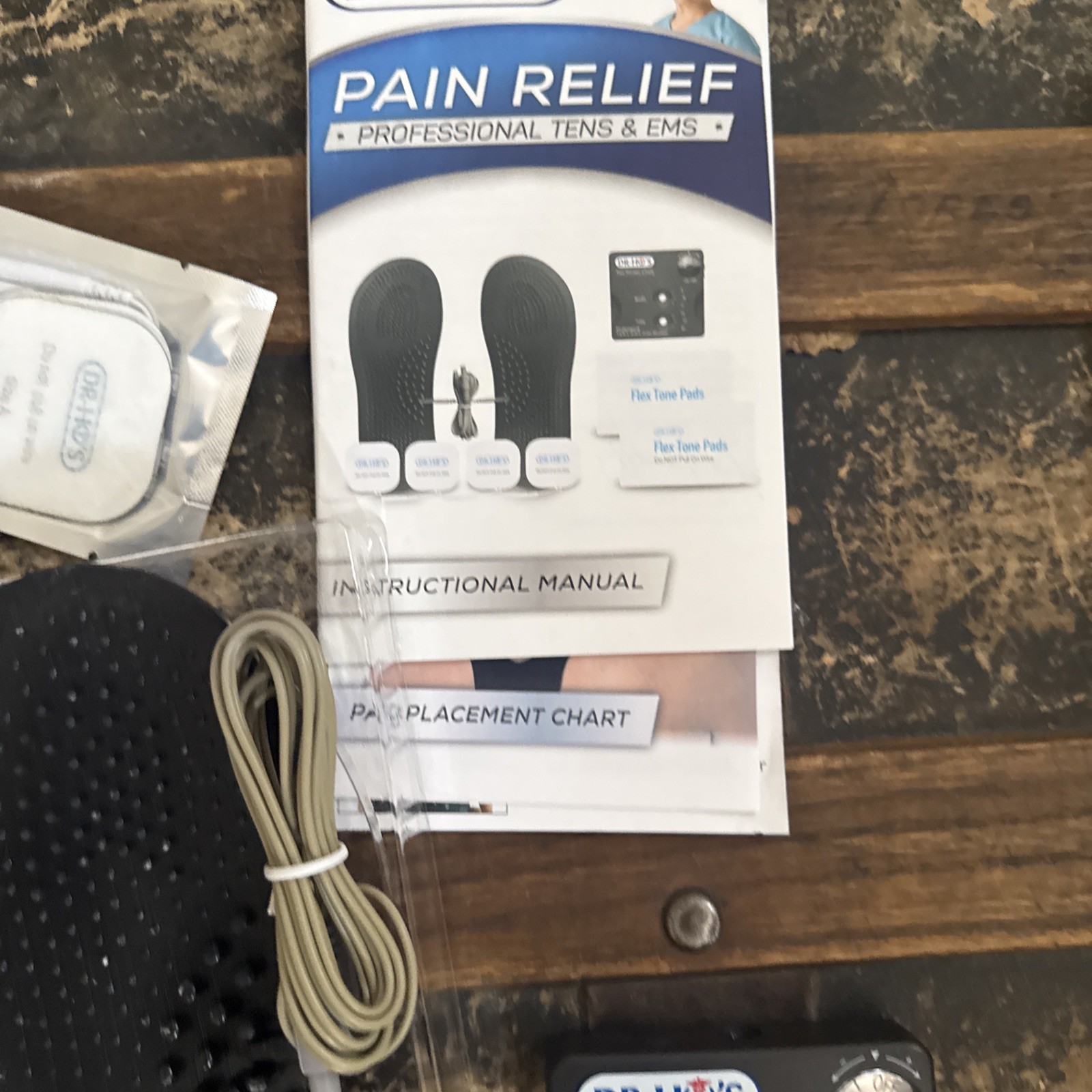 Dr. Ho’s Relief Back Foot Muscle Joint Pain Massager EMS TENS Therapy