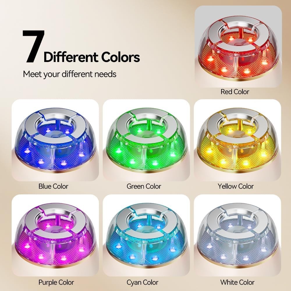 7 Color Neck Face Massager, Facial Massager with Suction Function, Face Sculptin