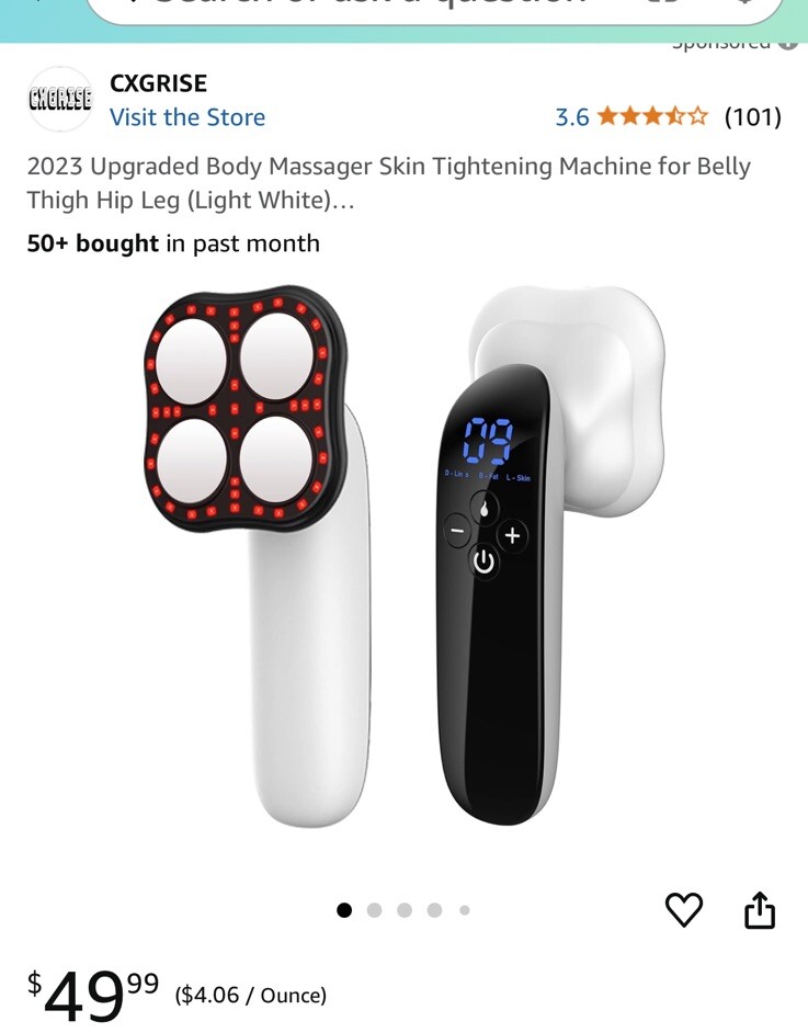 2023 Upgraded Body Massager Skin Tightening Machine for Belly Thigh Hip Leg New