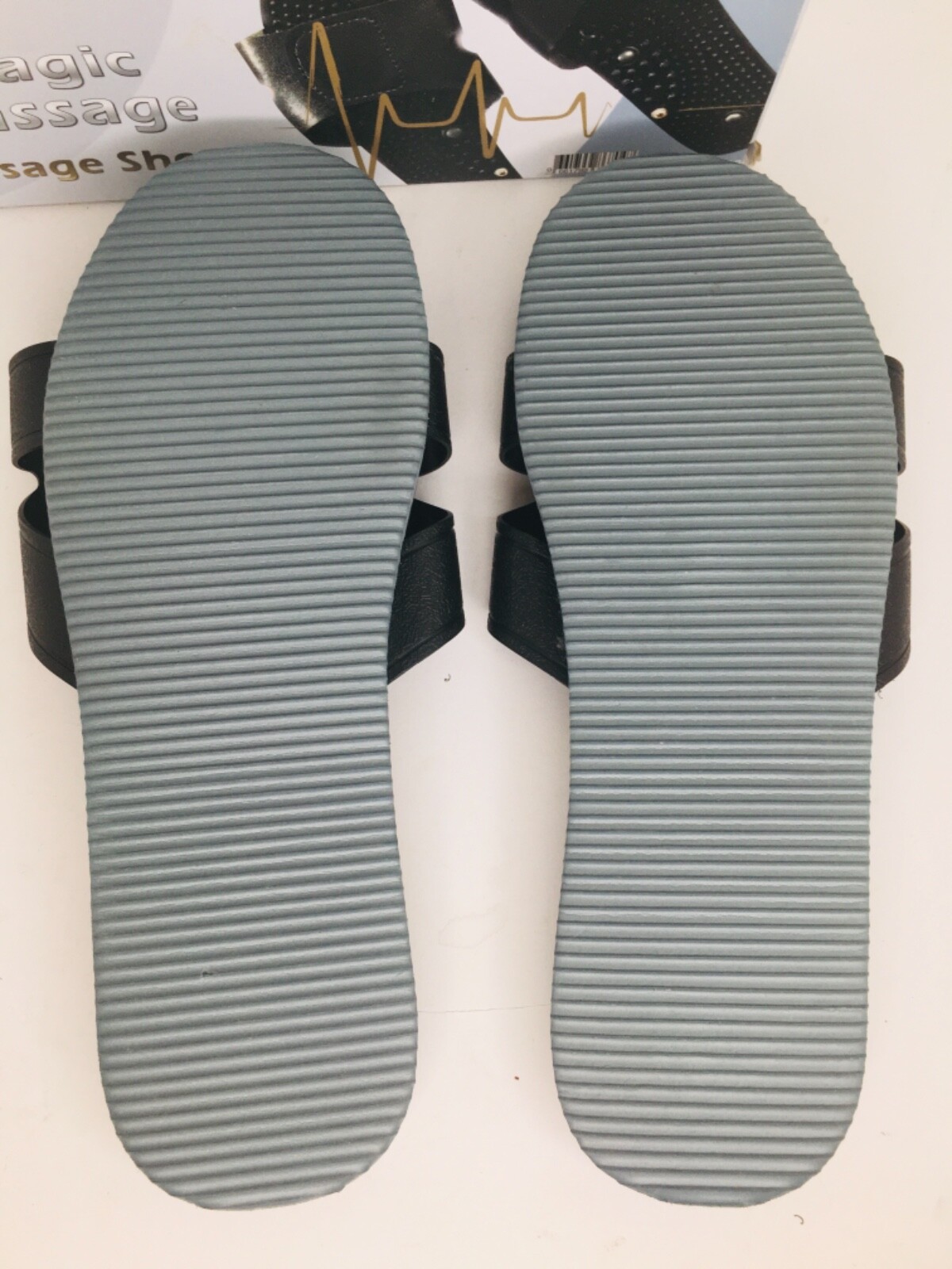 Therapulse Magic Massage Womens Massage Slippers SZ M-L NEW IN BOX