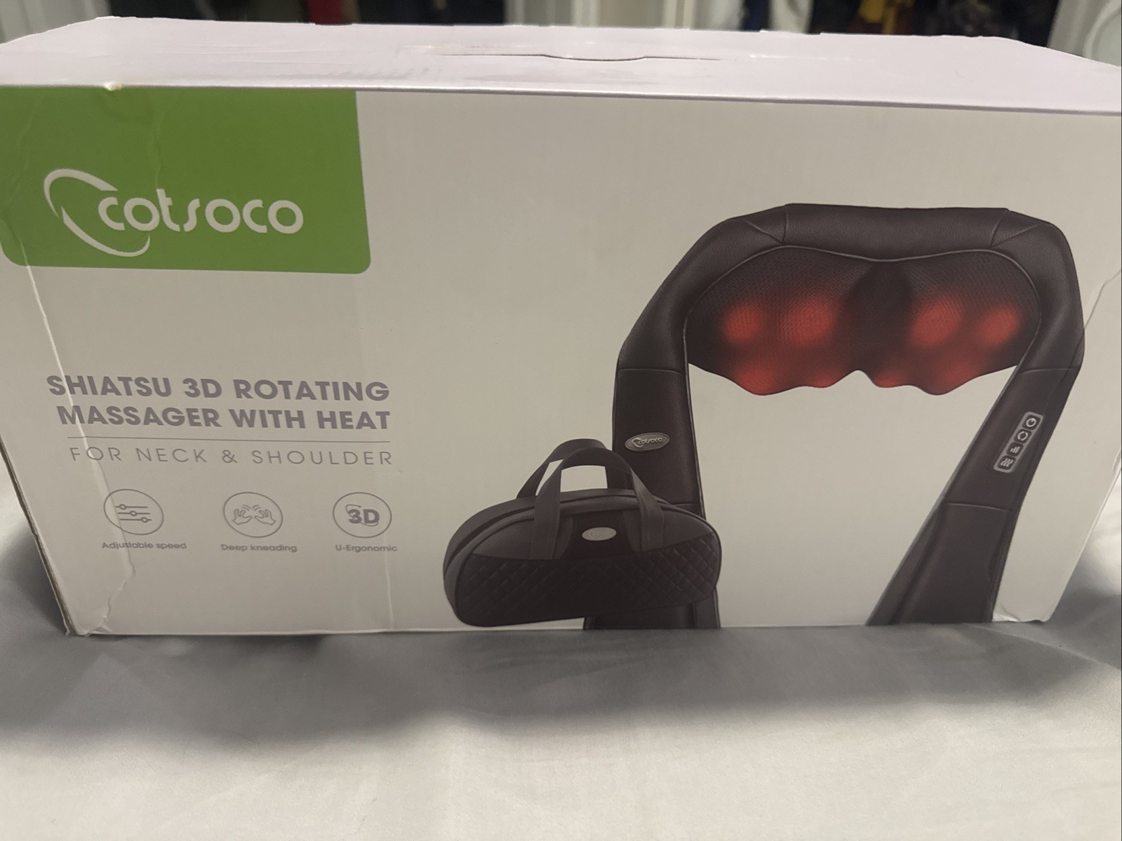 COTSOCO Shiatsu Neck and Shoulder Massager