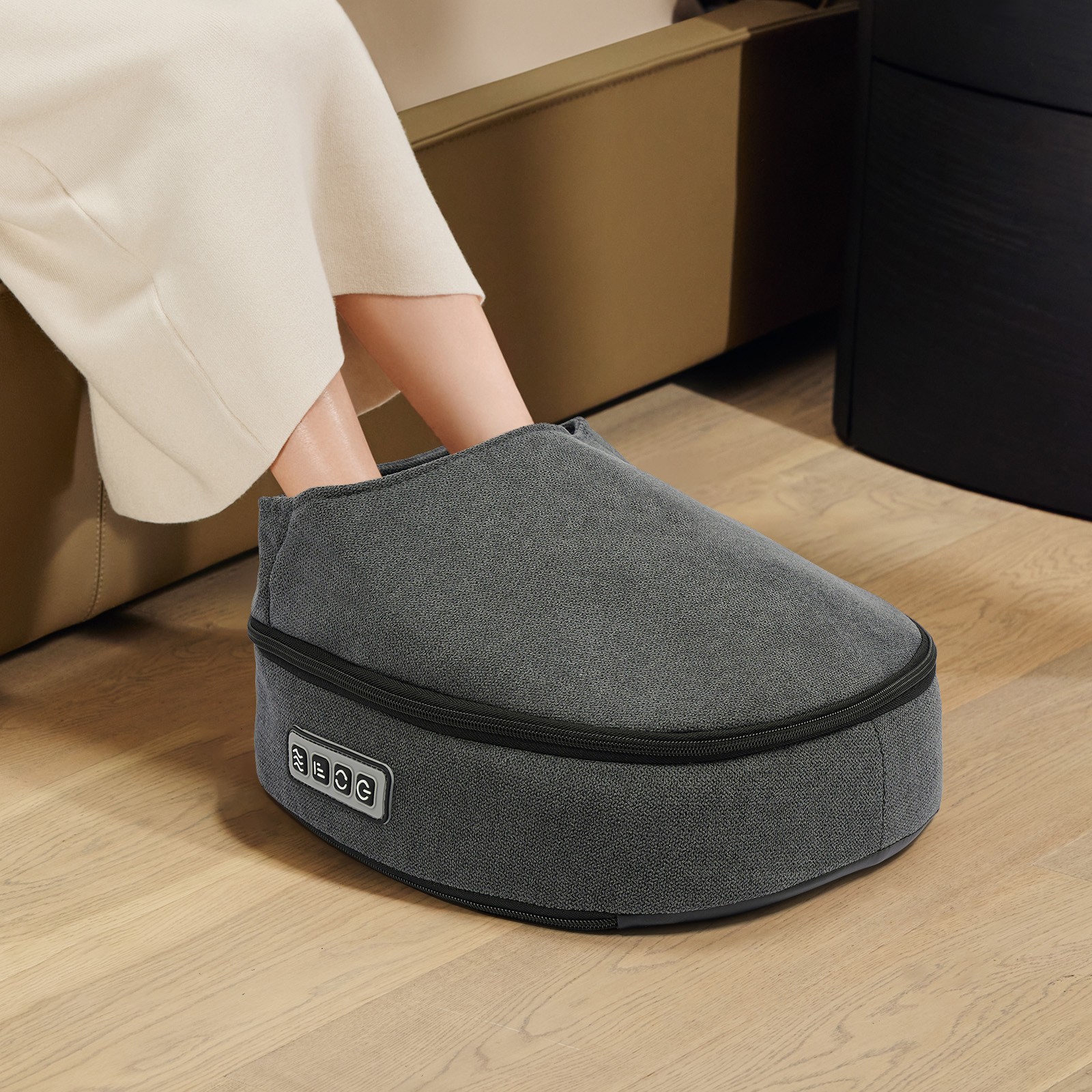 3 Gears Thermal Foot Massager Machine Electric Heat Foot Massager 45℃/113℉