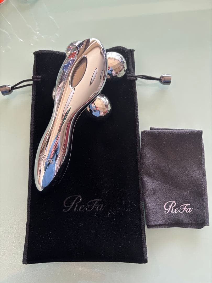 ReFa 4 CARAT Platinum Electronic Roller RF-FC1932B 100% Genuine MTG Massager