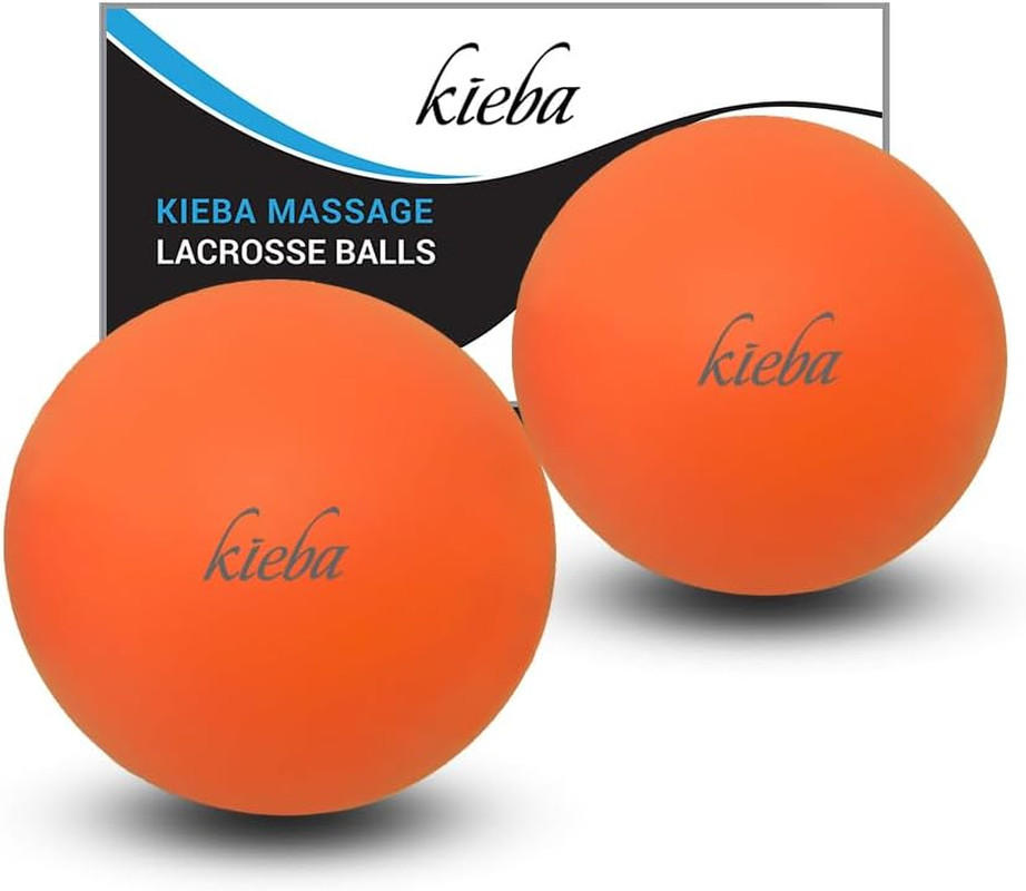 Massage Lacrosse Balls for Myofascial Release, Trigger Point Therapy, Knots Yoga