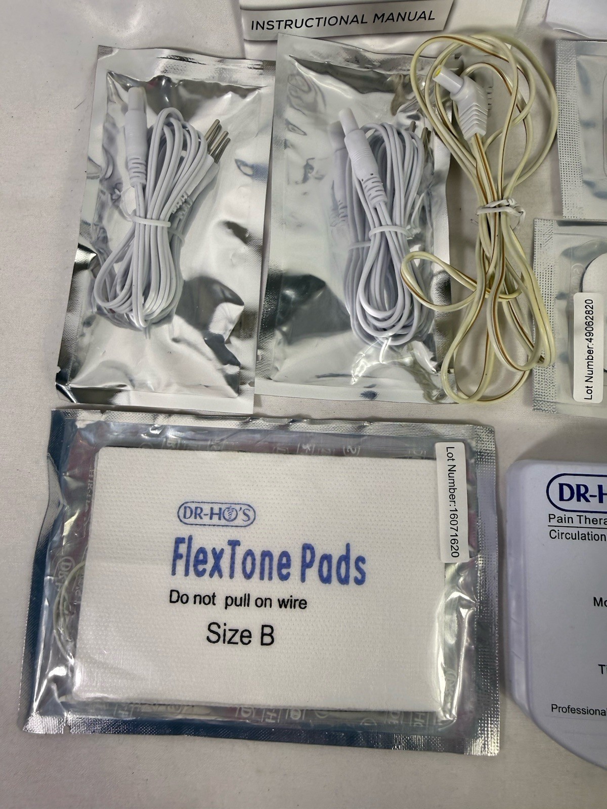 Dr Ho’s LOT Pain Therapy Circulation Promoter CONTROL UNIT CP-I + Flextone Pads